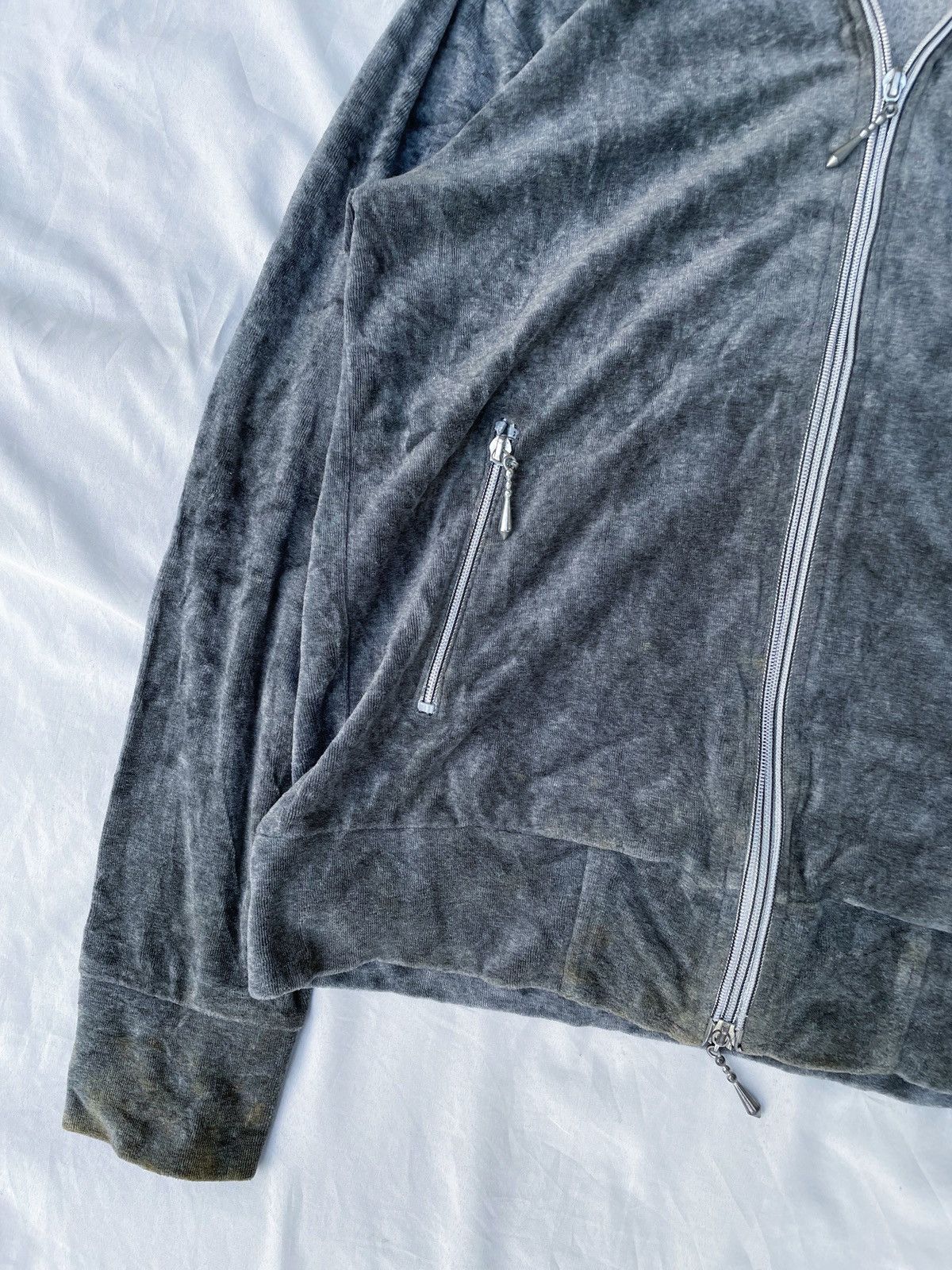 PPFM JAPANESE MACALESTEV VELVET MATERIAL ZIP HOODIE Size US M / EU 48-50 / 2 - 5 Thumbnail
