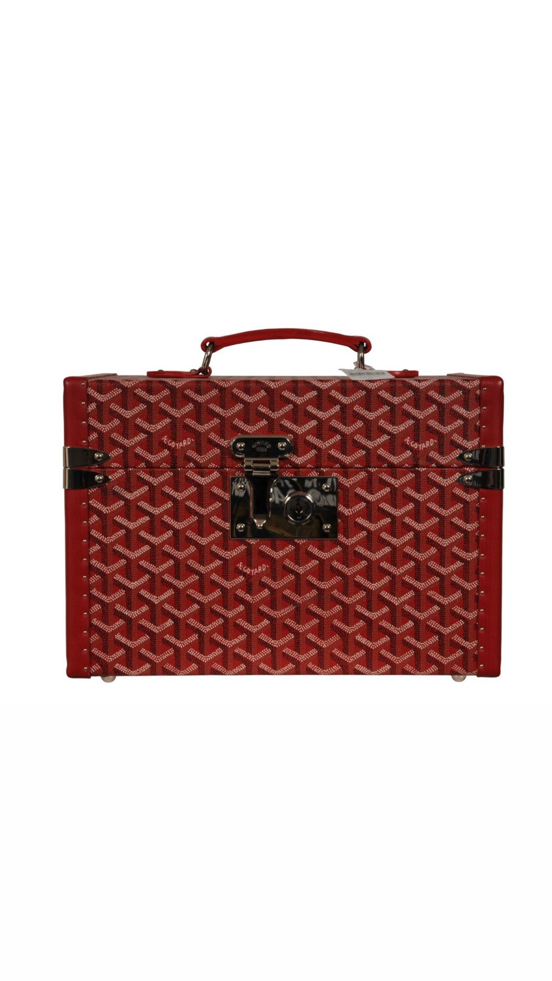 Goyard Sardaigne Vanity Train Case Storage Box Hard Sided - 02625 Size ONE SIZE - 1 Thumbnail