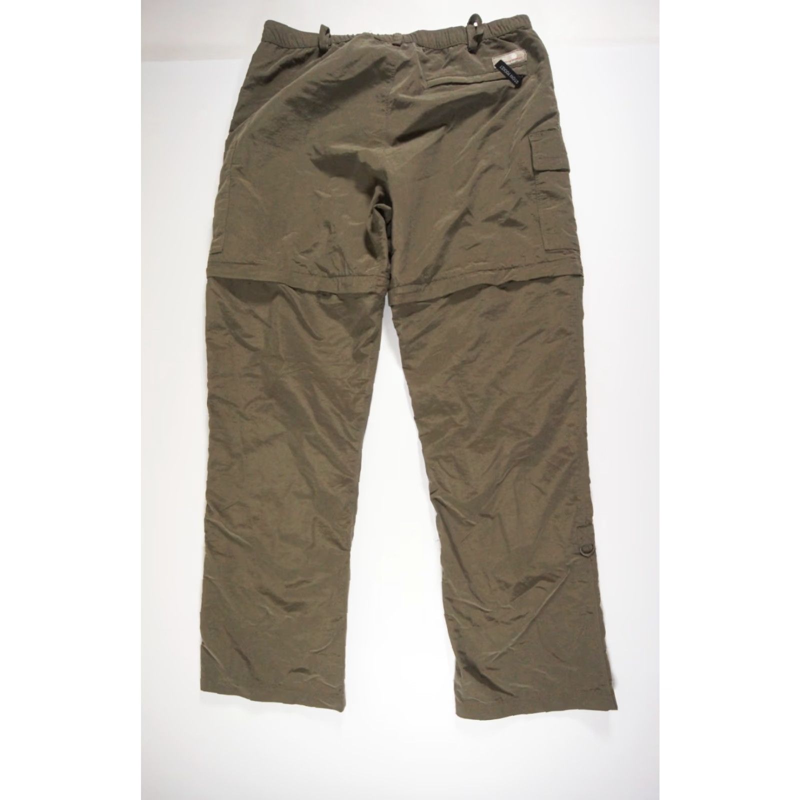 The North Face VINTAGE The North Face Women's Cargo Pants Large Green Convertible Shorts Outdoor Hiking Active Wear Size 36" / US 14 / IT 50 - 6 Thumbnail