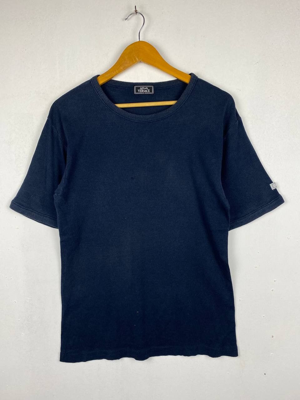 Japanese Brand alfredo versace plain tee Size US L / EU 52-54 / 3 - 1 Thumbnail
