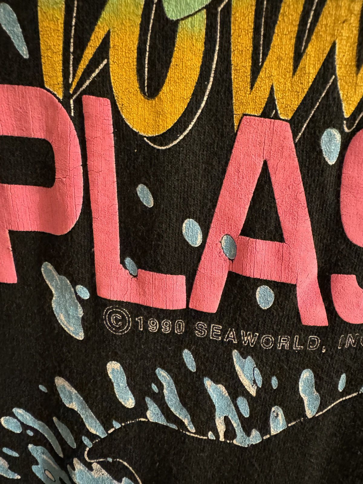 Vintage Vintage 1990 Sea World Shirt Size US L / EU 52-54 / 3 - 3 Thumbnail