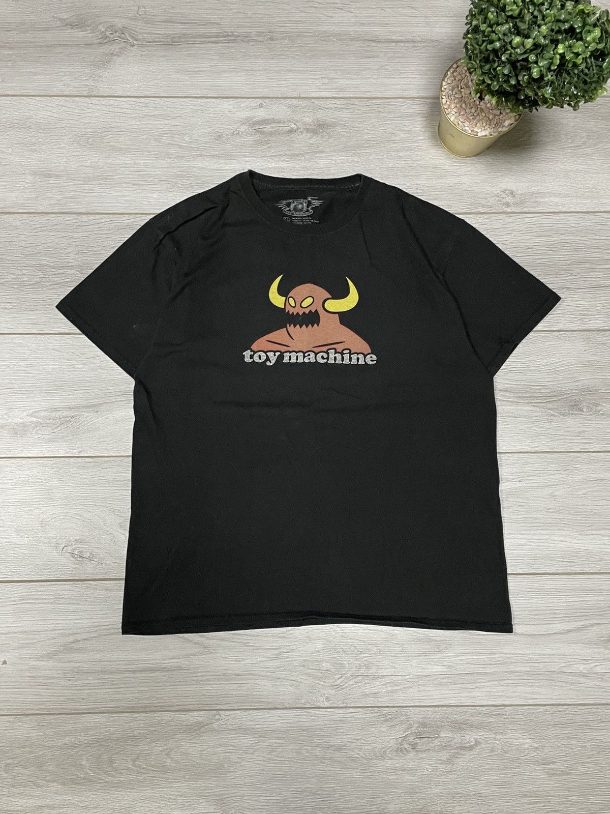 Vintage Vintage Toy Machine Skateboard T-Shirt Size US XL / EU 56 / 4 - 1 Thumbnail