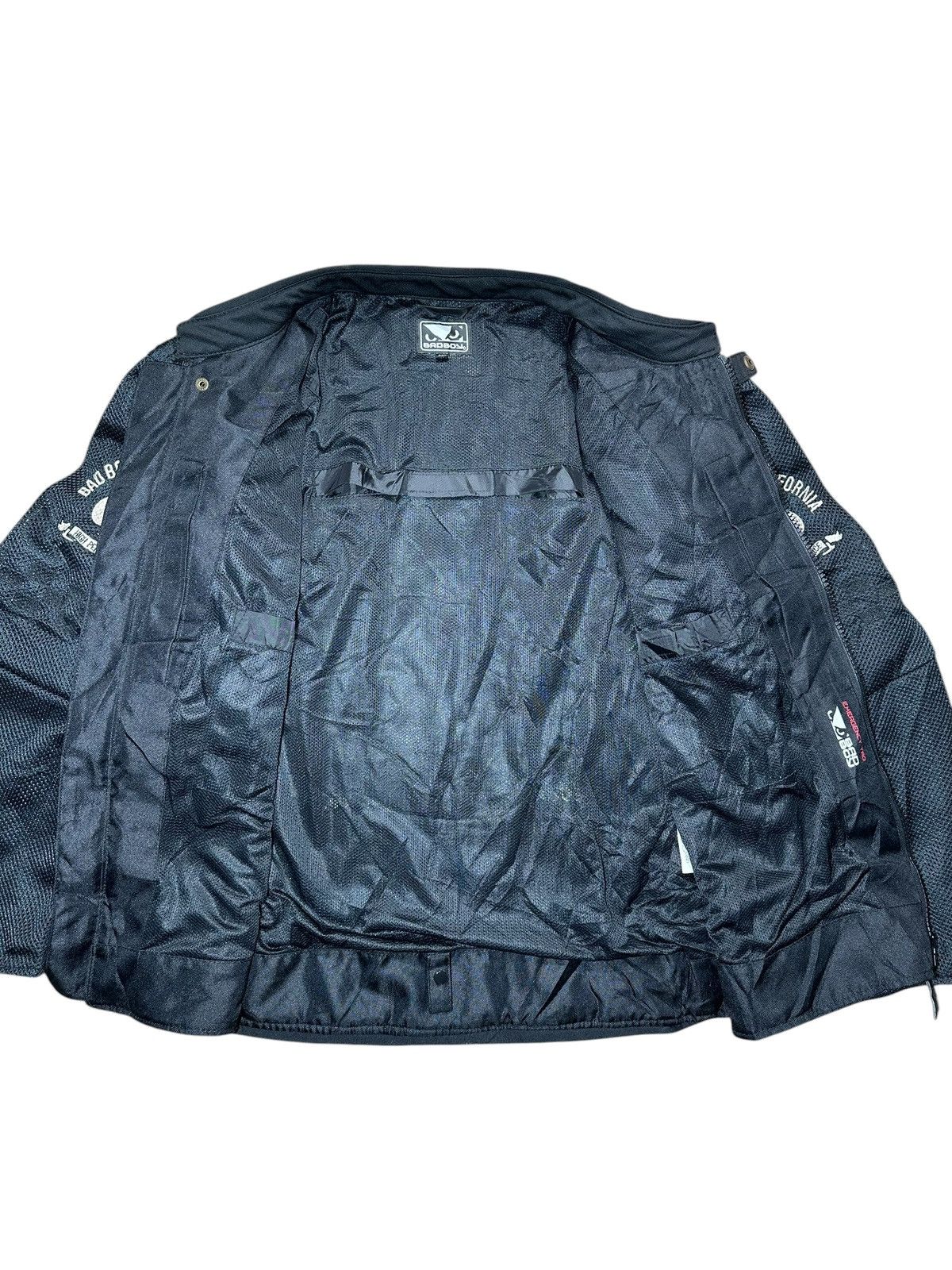 Vintage Bad Boy California black mesh motorcycle riding jacket Size US L / EU 52-54 / 3 - 7 Thumbnail