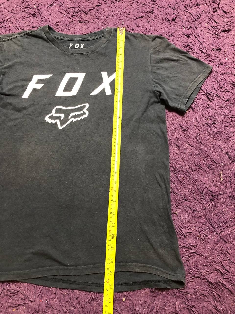 Fox Racing gray big logo Vintage Y2K Fox Racing T-shirt MOTO Size M Size US M / EU 48-50 / 2 - 8 Thumbnail