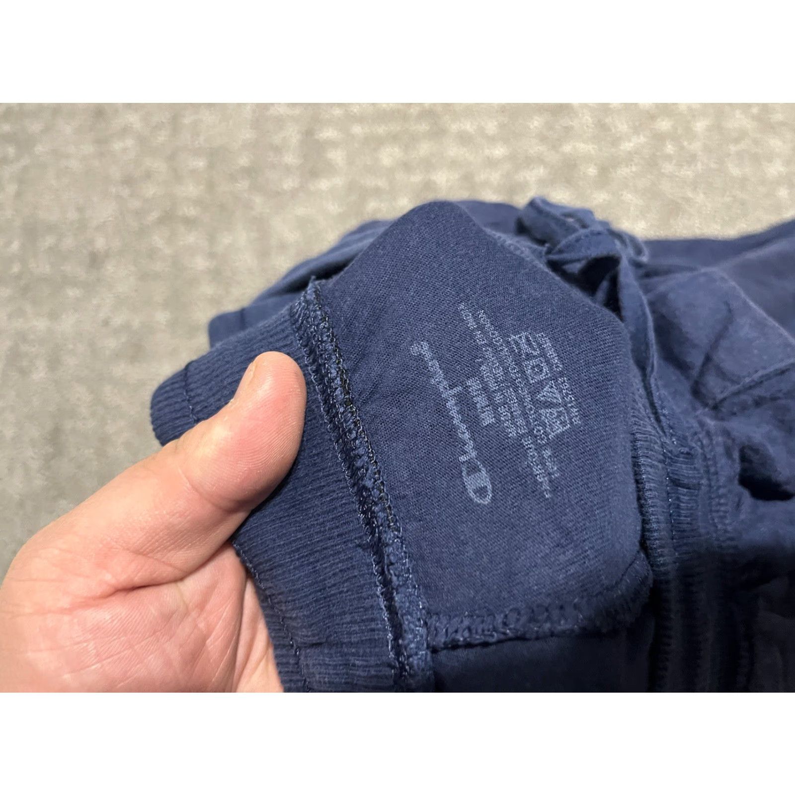 Champion Champion Sweatpants Women M Navy Blue Taper Jogger Reverse Weave Casual Activewear Logo Athleisure Size 32" / US 10 / IT 46 - 5 Thumbnail