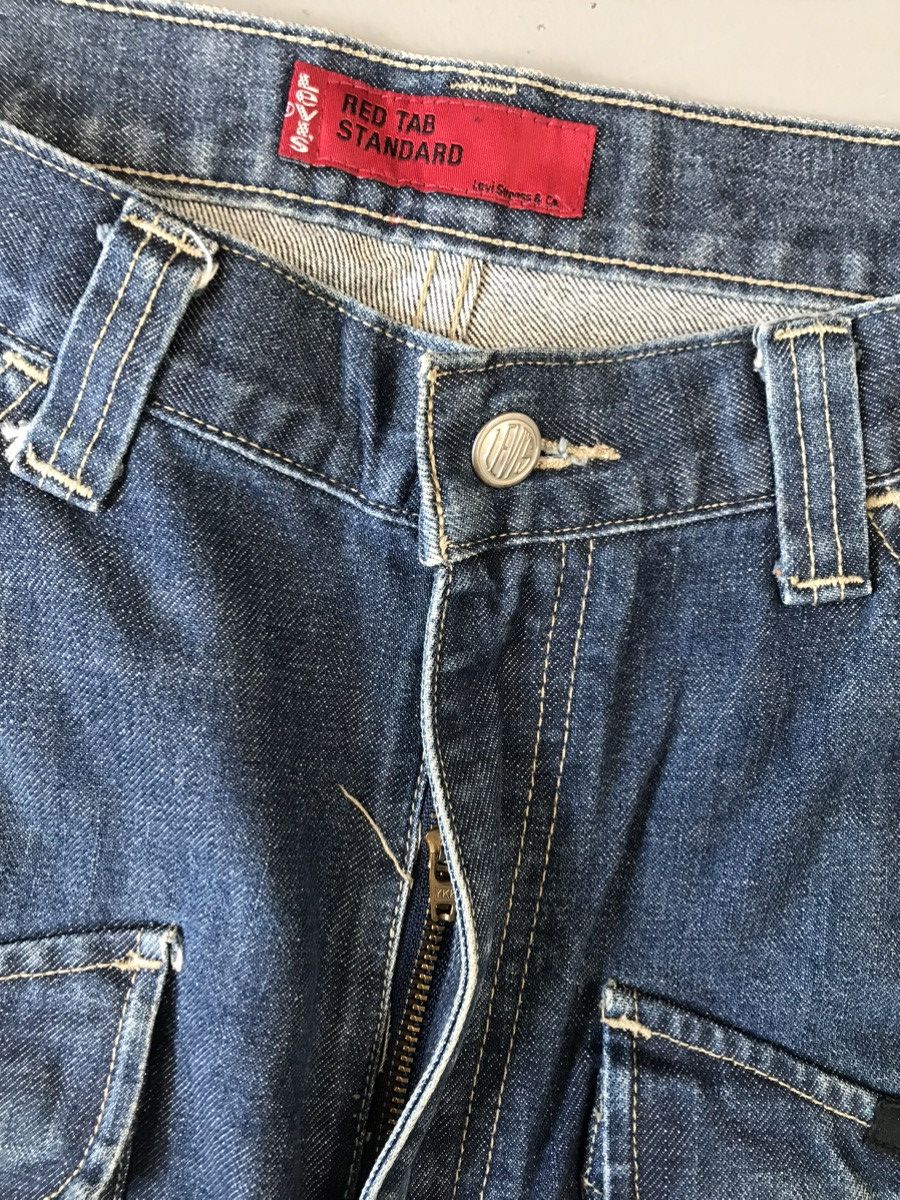 Levi's × Vintage Vintage Levi’s big pocket red tab denim Size US 34 / EU 50 - 5 Thumbnail