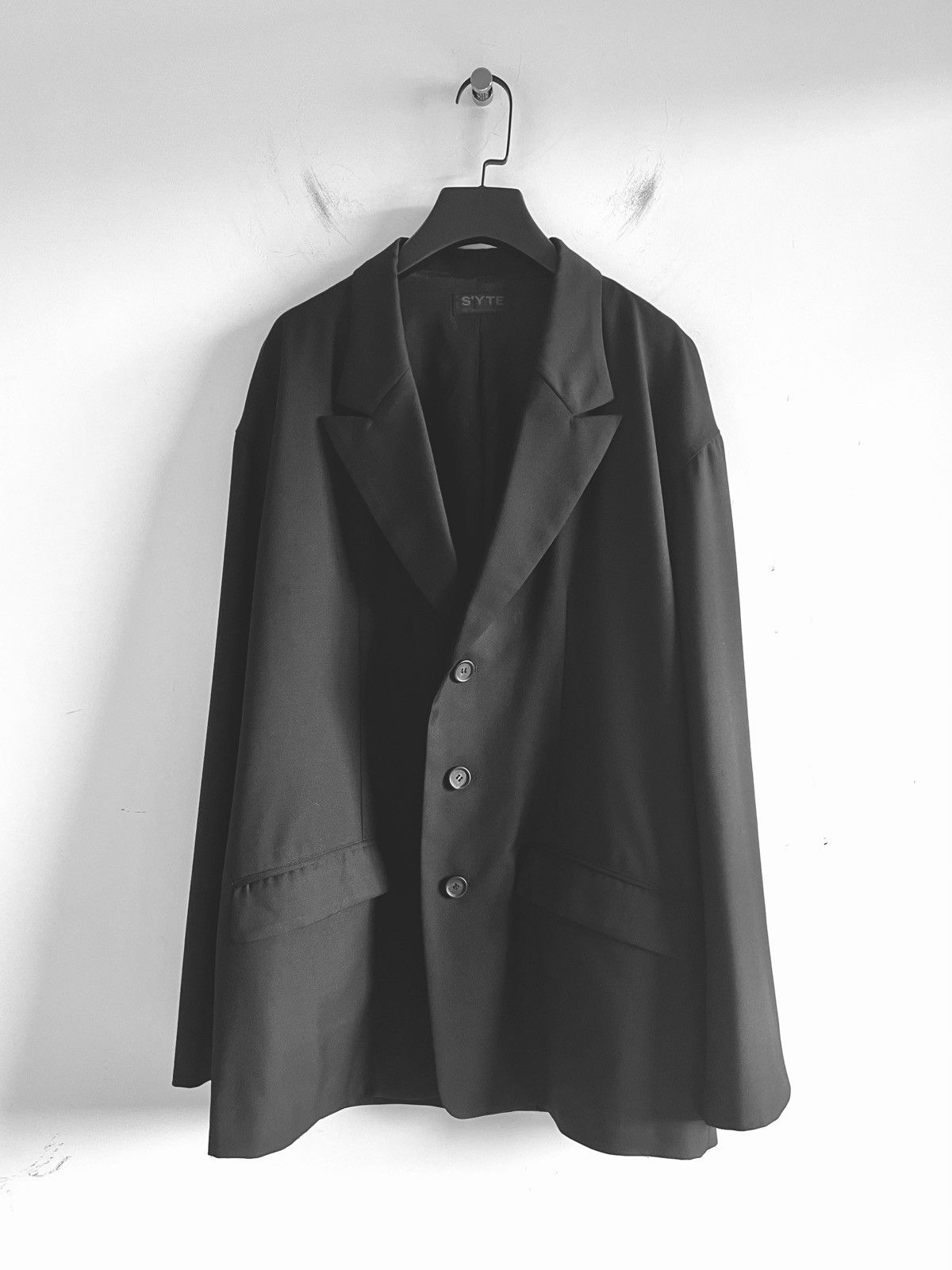 Yohji Yamamoto S'yte Yohji Yamamoto - Oversized Peaked Lapel Jacket Size US L / EU 52-54 / 3 - 1 Thumbnail