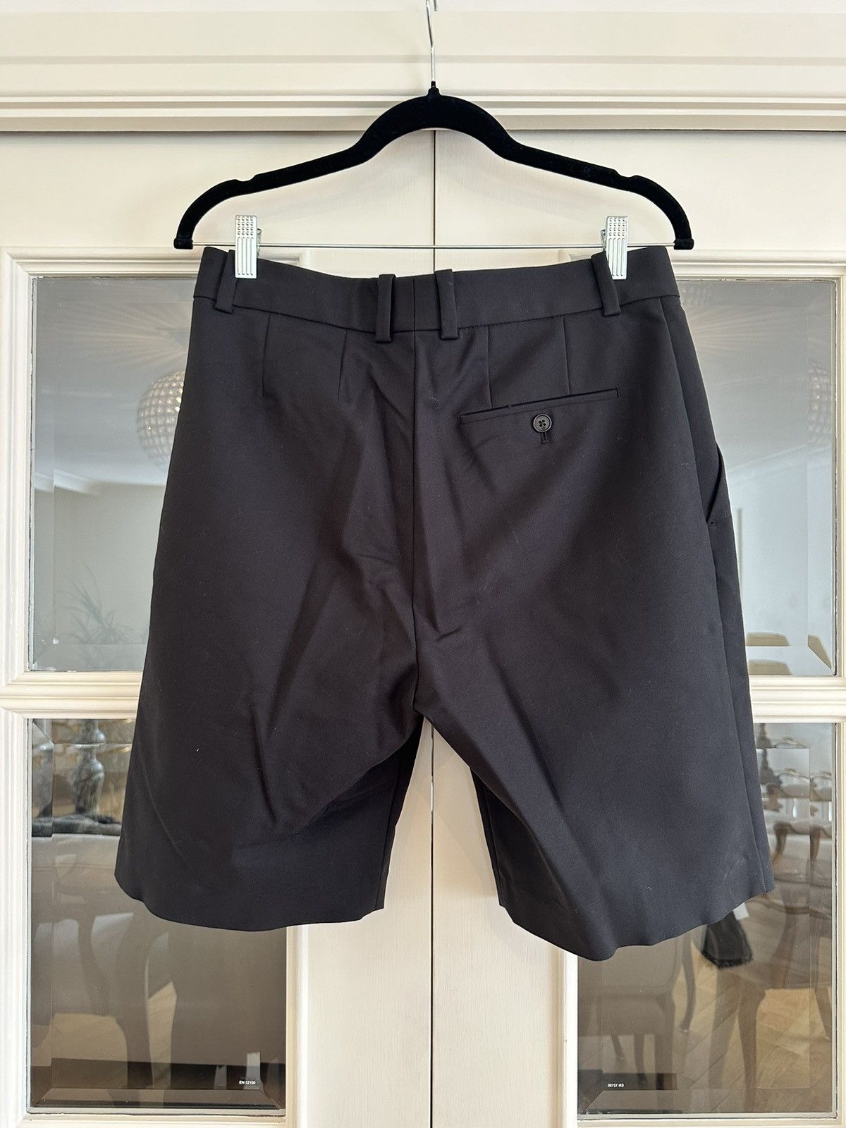 3.1 Phillip Lim Black Pleated Cotton shorts Size US 30 / EU 46 - 2 Thumbnail