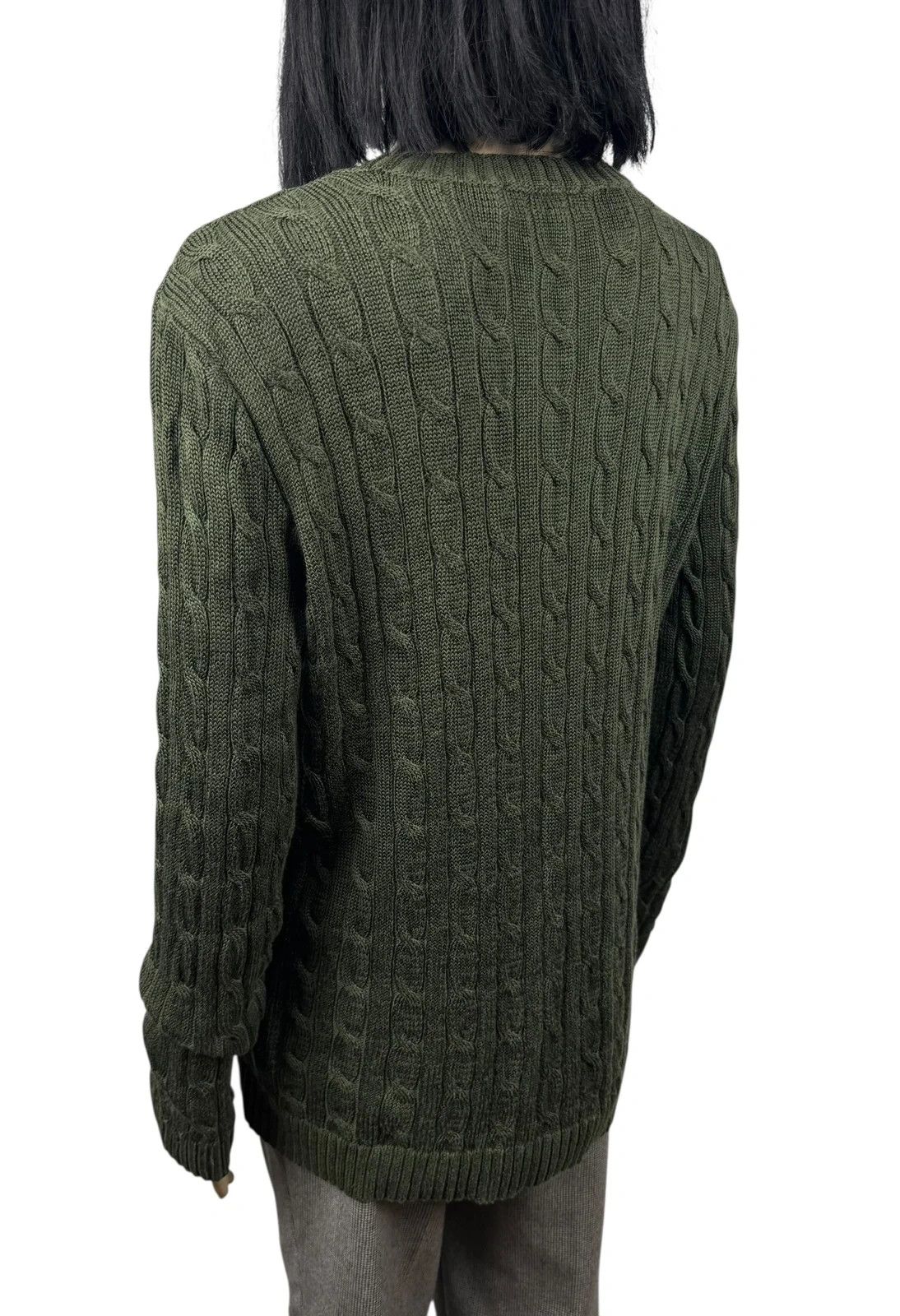 Lauren Ralph Lauren Lauren Ralph Lauren Cable Knit Sweater Tunic Cotton size L Size L / US 10 / IT 46 - 6 Thumbnail