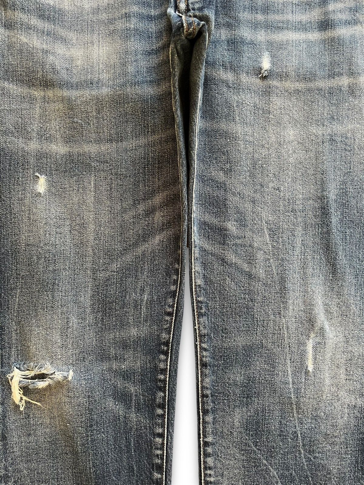 Roy Denim SALES 🔥 Vintage Roy Roger's Cult Selvedge Distressed Jeans Size US 35 - 8 Thumbnail