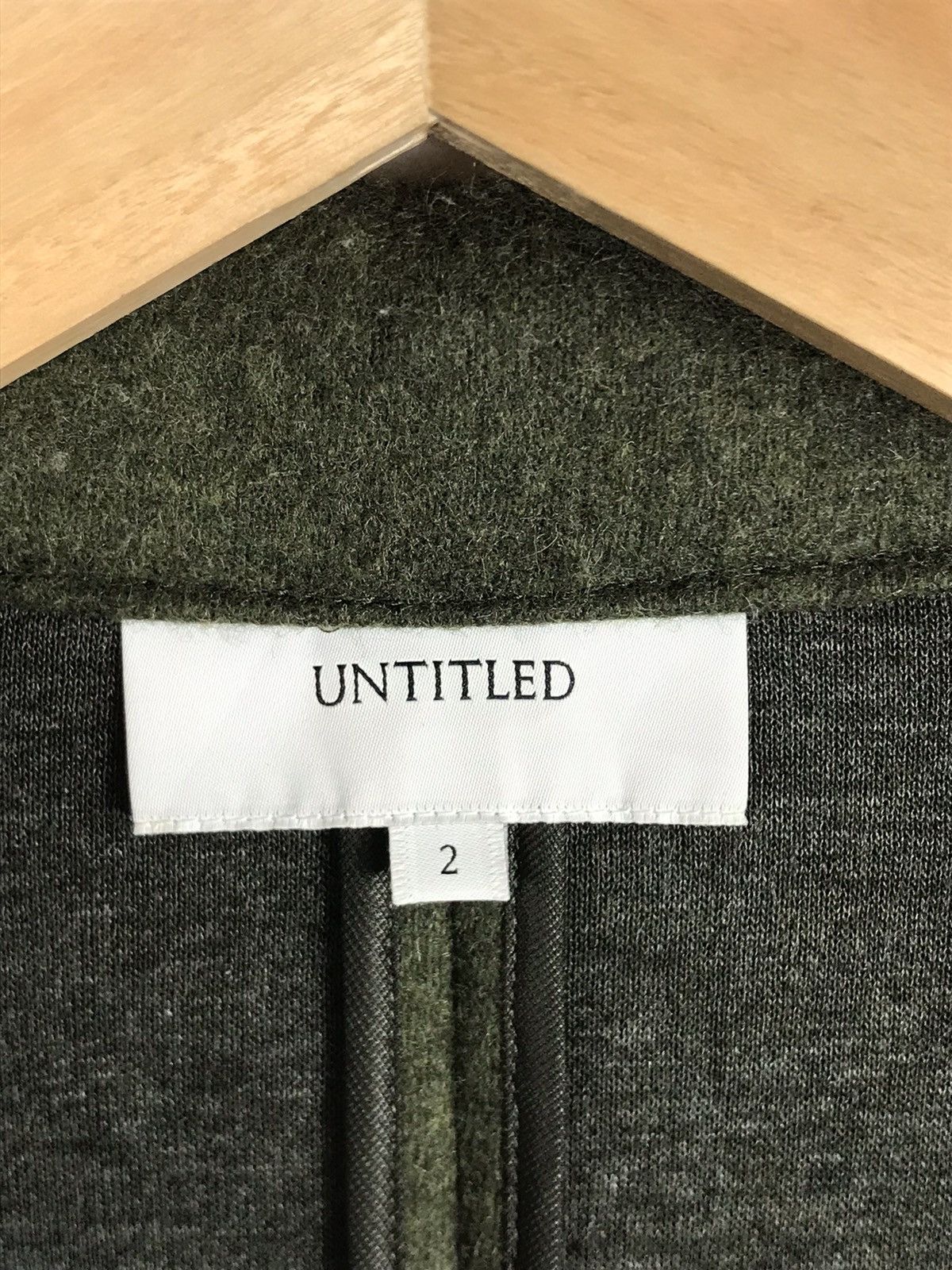 Japanese Brand × Untitled&Co 🔥Untitled Waterfall Colar Button Cropped Coat Jacket Size XS / US 0-2 / IT 36-38 - 9 Thumbnail