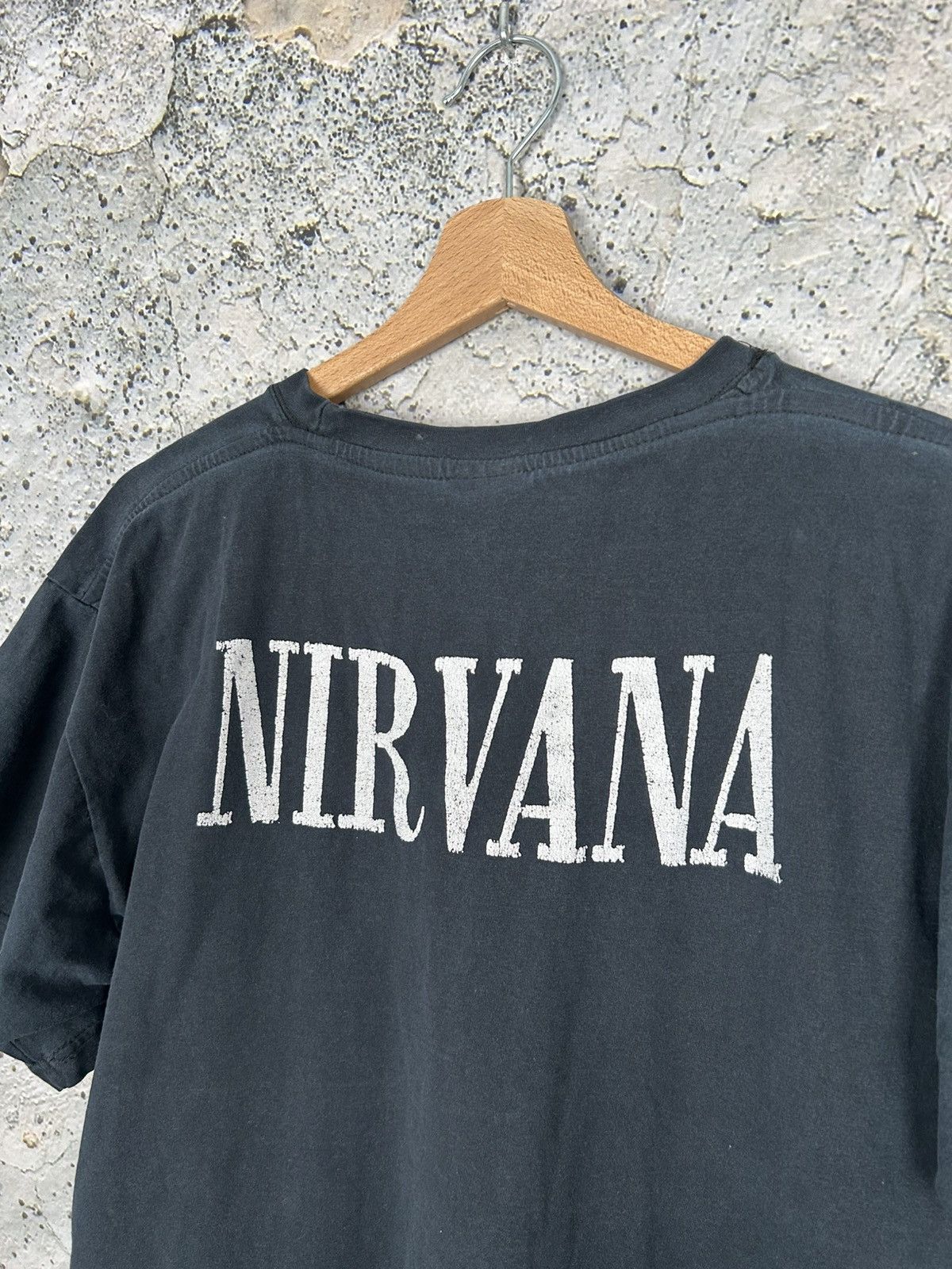 Band Tees Vintage Nirvana 90s Rock Band Tee Metal Grunge Rare Goth Size US L / EU 52-54 / 3 - 5 Thumbnail
