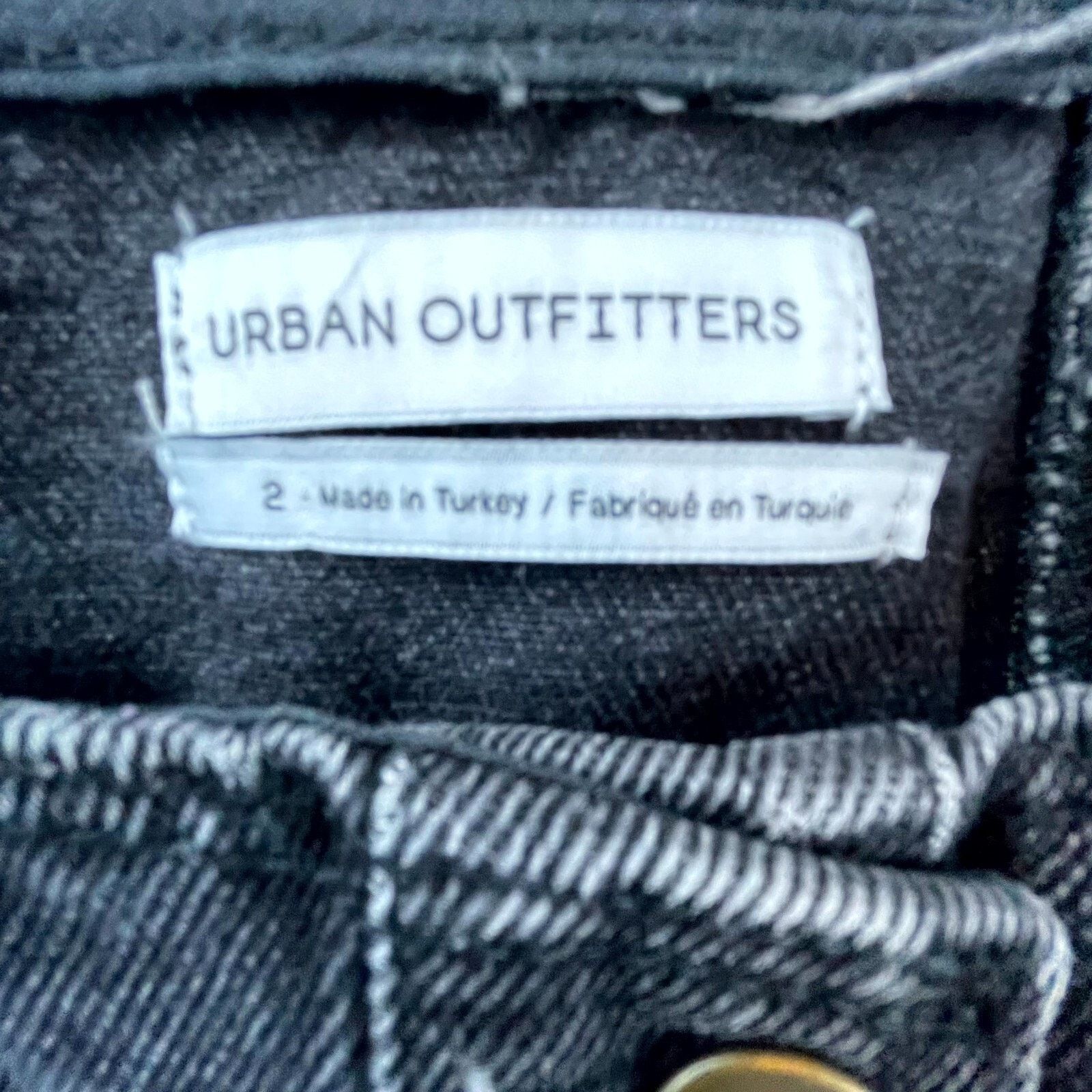 Urban Outfitters Urban Outfitters Dress Womens 2 Black Denim 90s Grunge Goth Size XS / US 0-2 / IT 36-38 - 5 Thumbnail