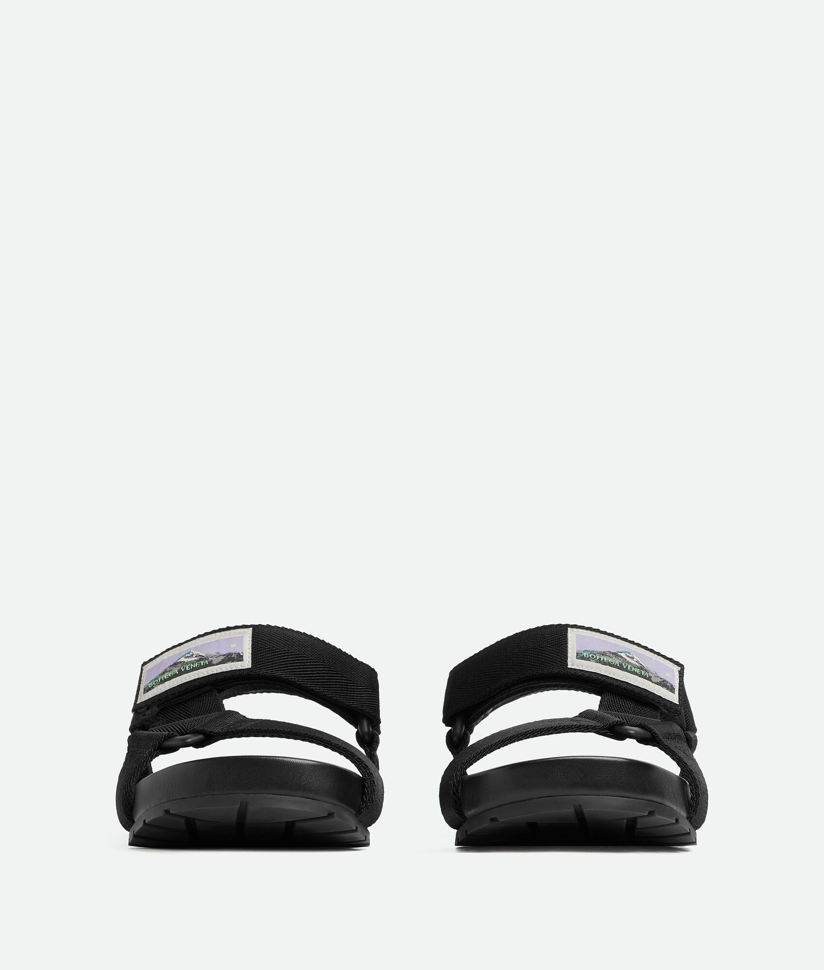 Bottega Veneta o1w1db10825 Trip Sandals in Black Size US 11 / EU 44 - 2 Thumbnail
