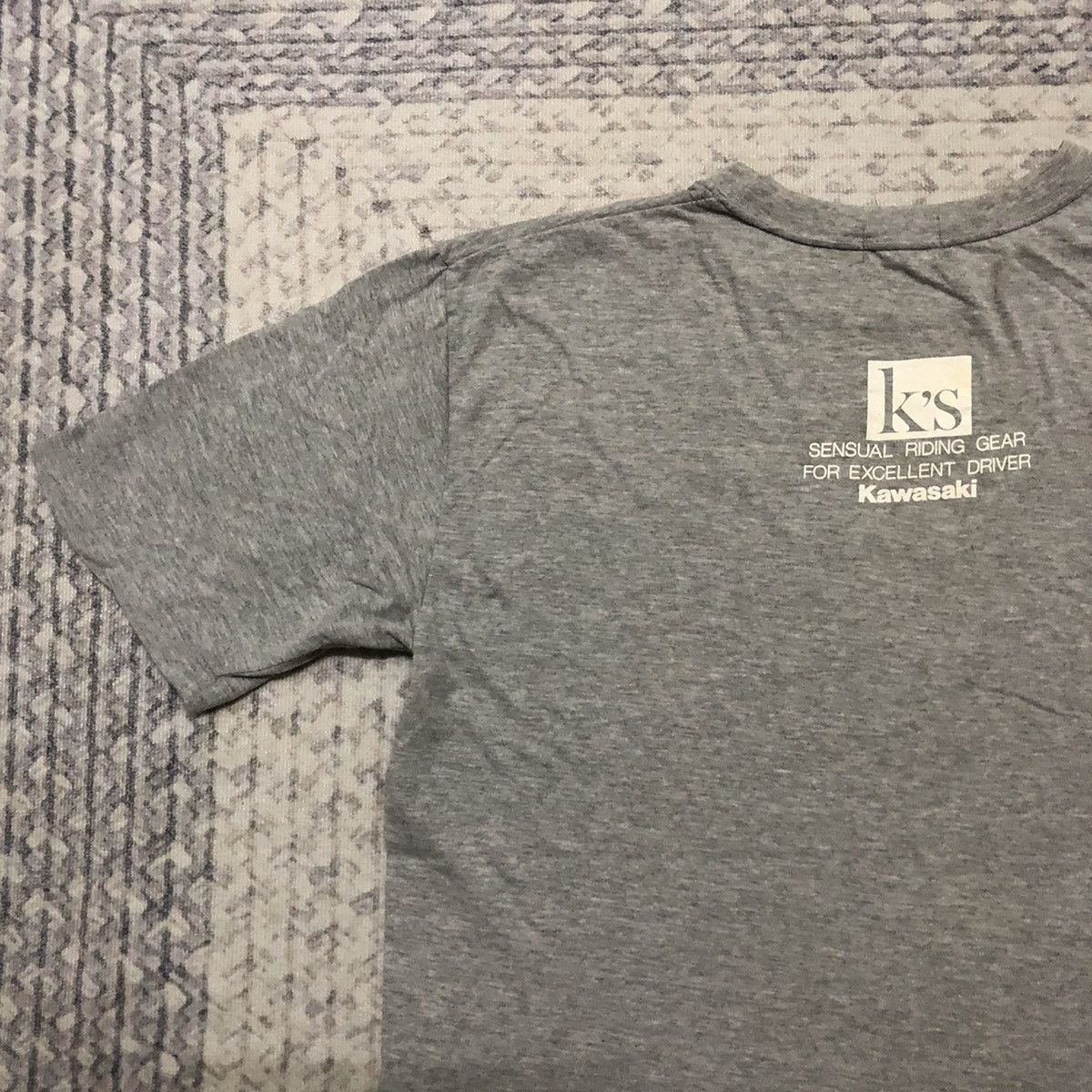 Japanese Brand × Vintage Rare Vintage 90s K’s by Kawasaki Motorcycle Tees Size US S / EU 44-46 / 1 - 10 Thumbnail