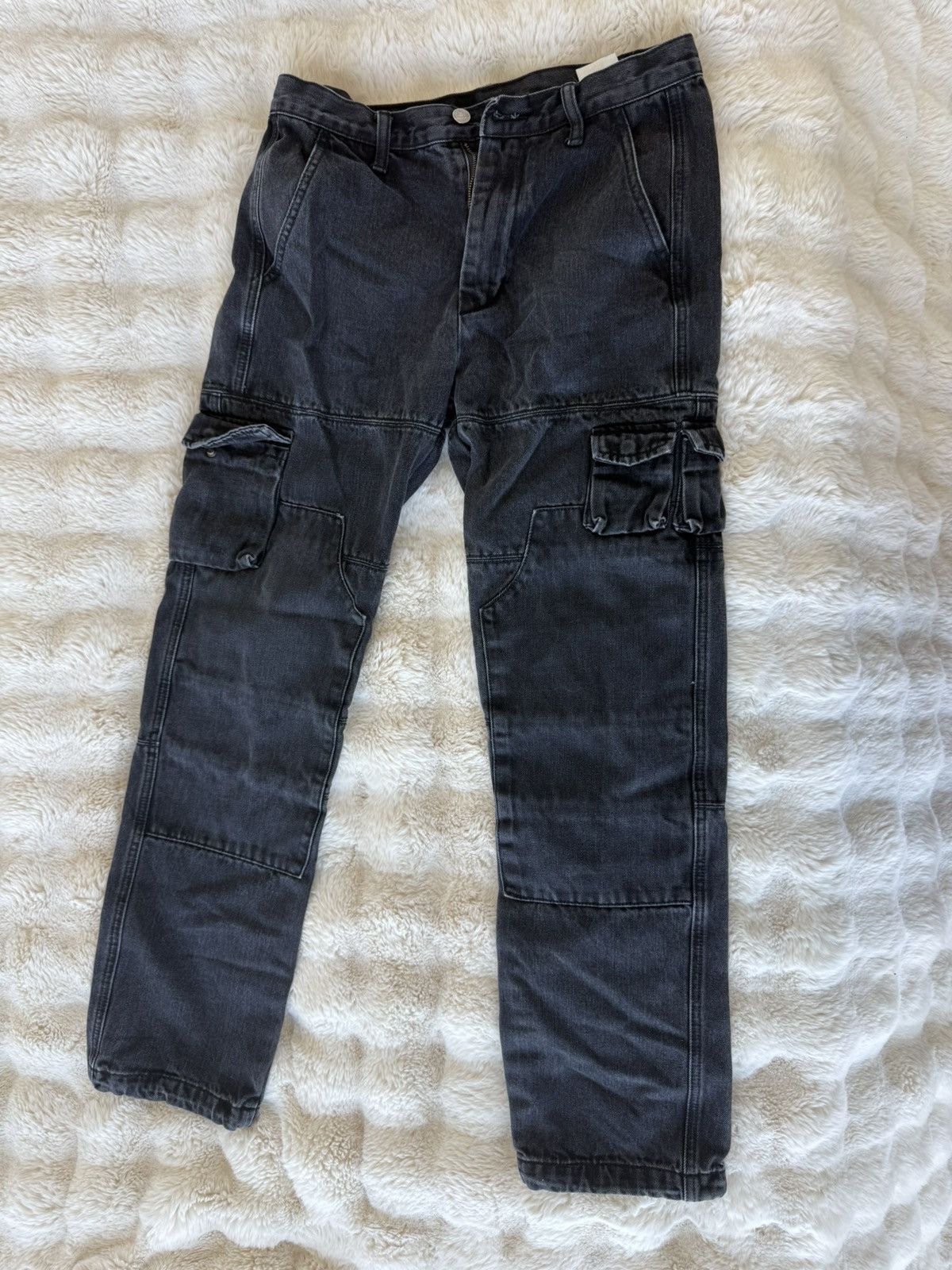MNML MNML LA Cargo Denim Pants Size US 32 / EU 48 - 1 Thumbnail