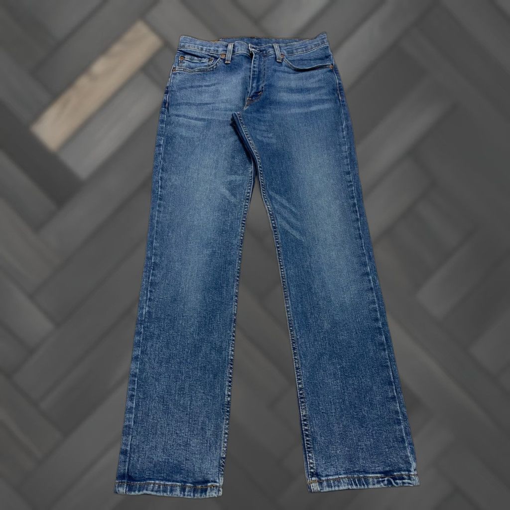 Levi's VINTAGE Levi's 511 Slim Jeans Mens 31x32 Blue Denim Stretch 5-Pocket Design Mid Rise Size US 31 - 1 Thumbnail
