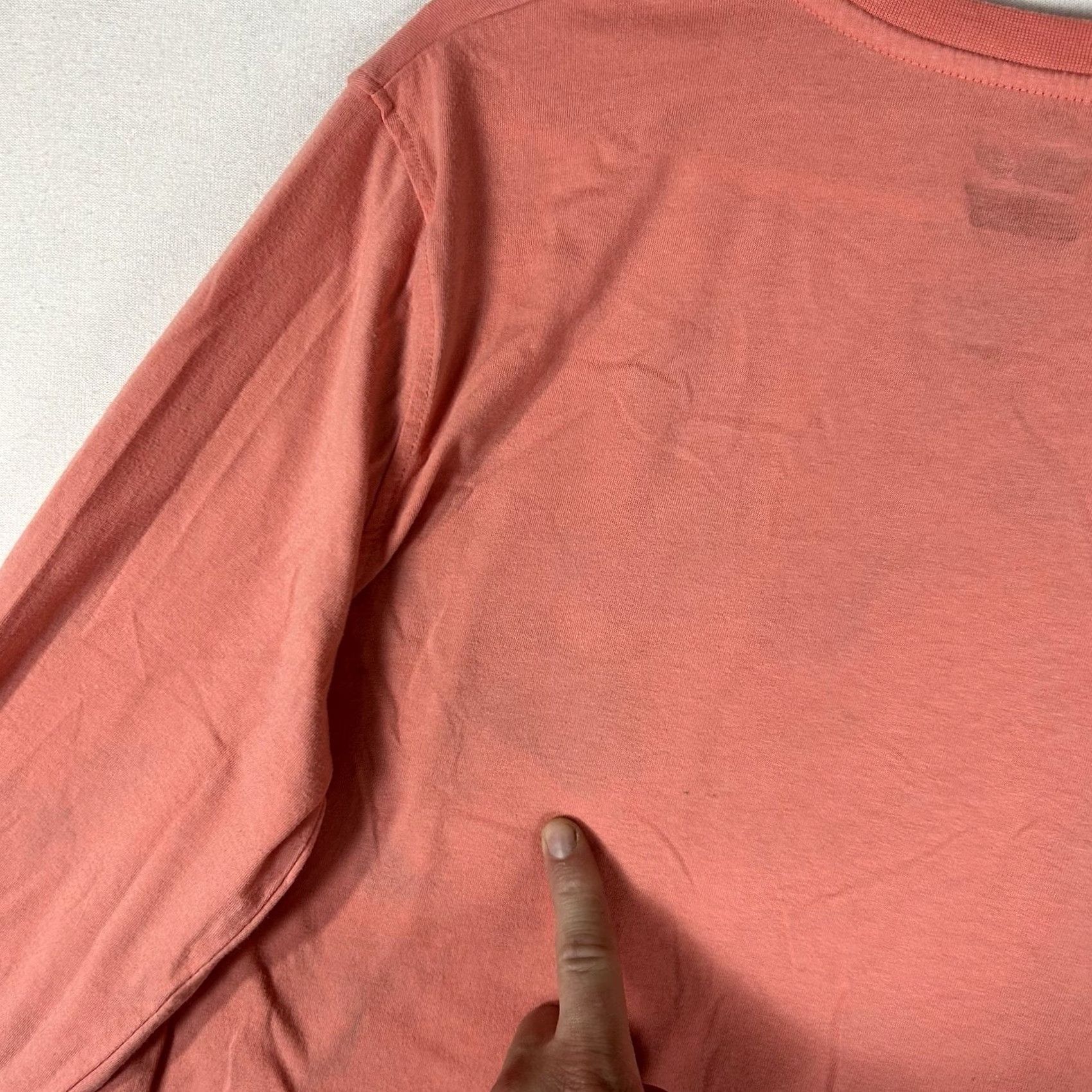 Logo 7 Tom and Jerry Long Sleeve T-Shirt Mens L Orange Graphic Print Logo Top Size US L / EU 52-54 / 3 - 5 Thumbnail