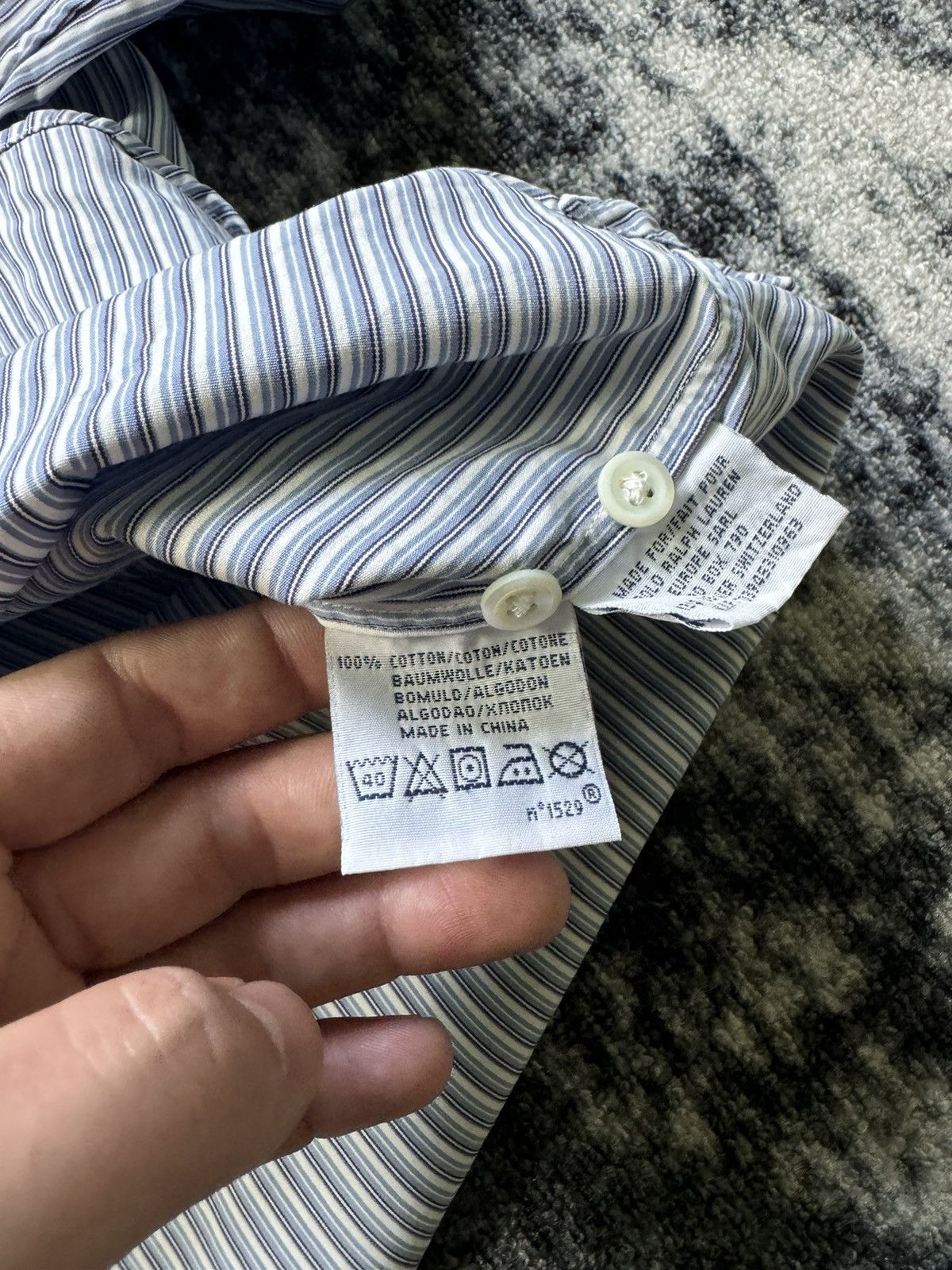 Polo Ralph Lauren × Ralph Lauren × Vintage Vintage Polo Ralph Lauren Shirt Button Ups Striped Y2K 90s Size US XL / EU 56 / 4 - 7 Thumbnail