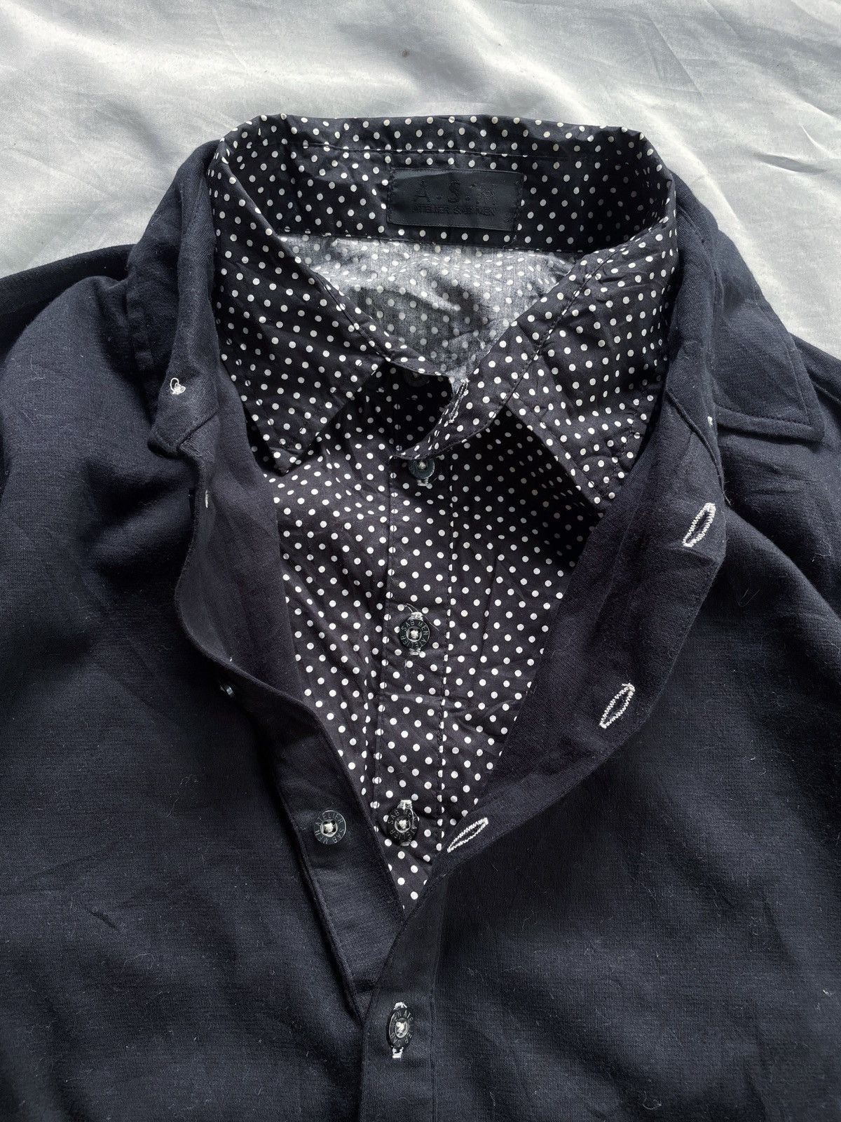 Japanese Brand JAPANESE DOUBLE LAYER A.S.M GOTHIC LONG SLEEVE Size US M / EU 48-50 / 2 - 4 Thumbnail