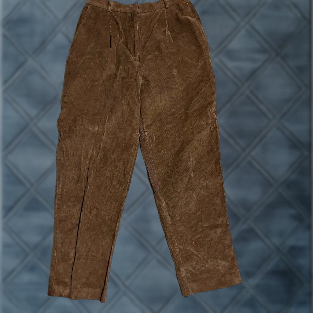 Orvis Orvis Pants Womens 14 Brown Corduroy Outs Outdoors Casual Fishing Straight Leg Y2K Size 36" / US 14 / IT 50 - 1 Thumbnail
