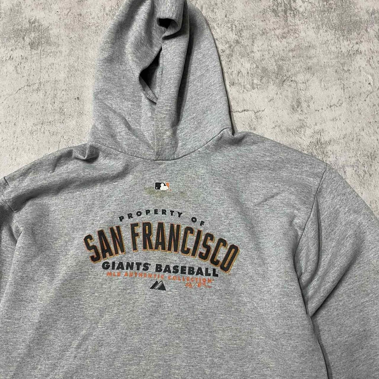 NFL Grey San Francisco Giants hoodie #GiantsNation Size US M / EU 48-50 / 2 - 2 Thumbnail