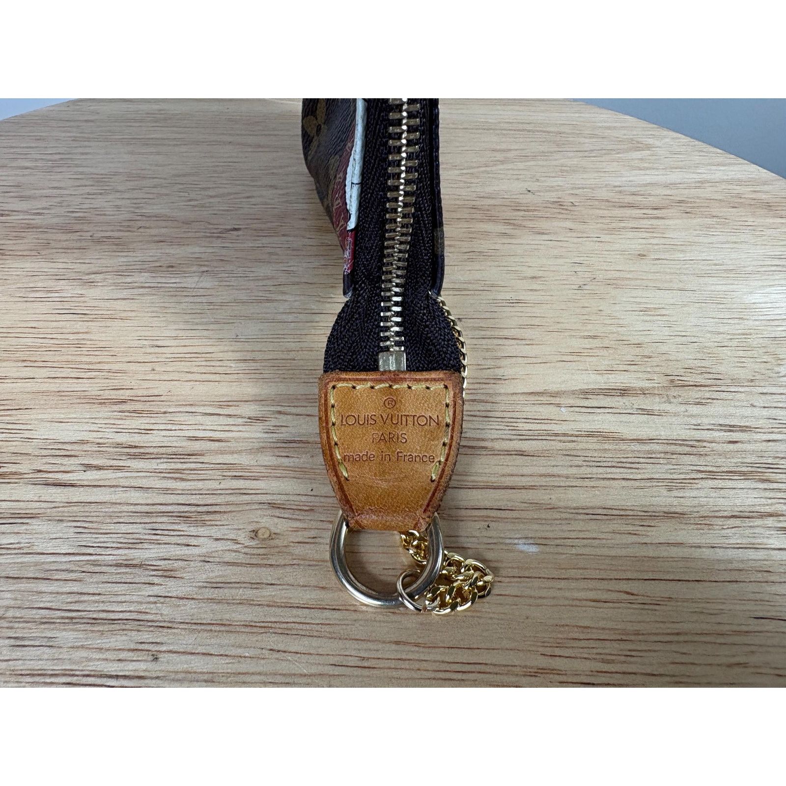 Louis Vuitton Authentic Louis Vuitton Mini Pochette Accessoires Patch Bag Size ONE SIZE - 8 Thumbnail