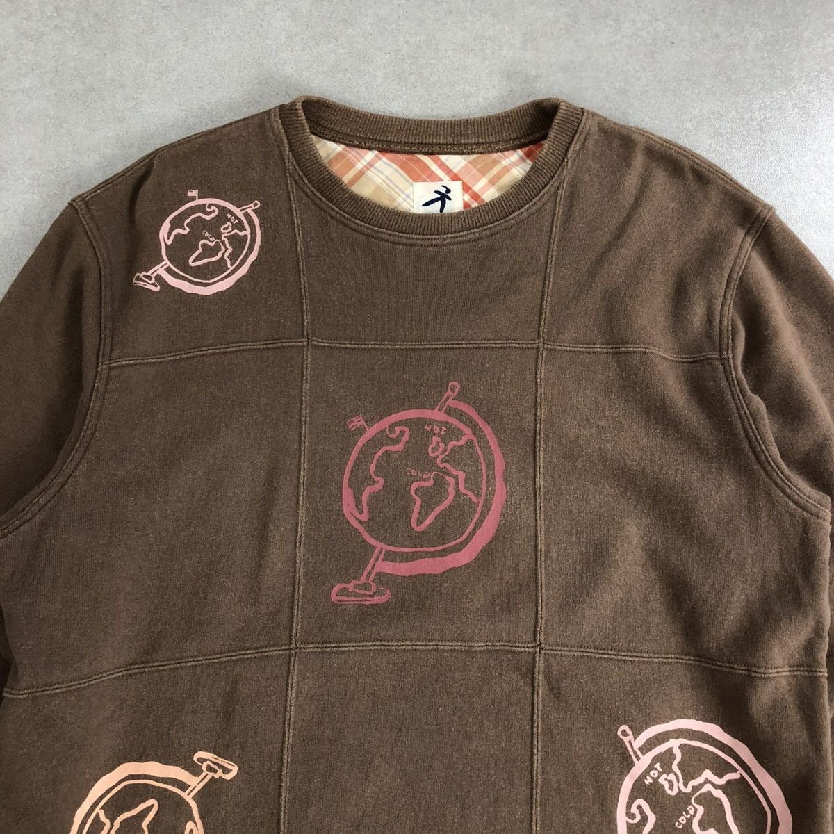 Hai Sporting Gear × Issey Miyake Vintage Issey Miyake Hai Sporting Gear Brown Sweatshirt Size US M / EU 48-50 / 2 - 2 Thumbnail