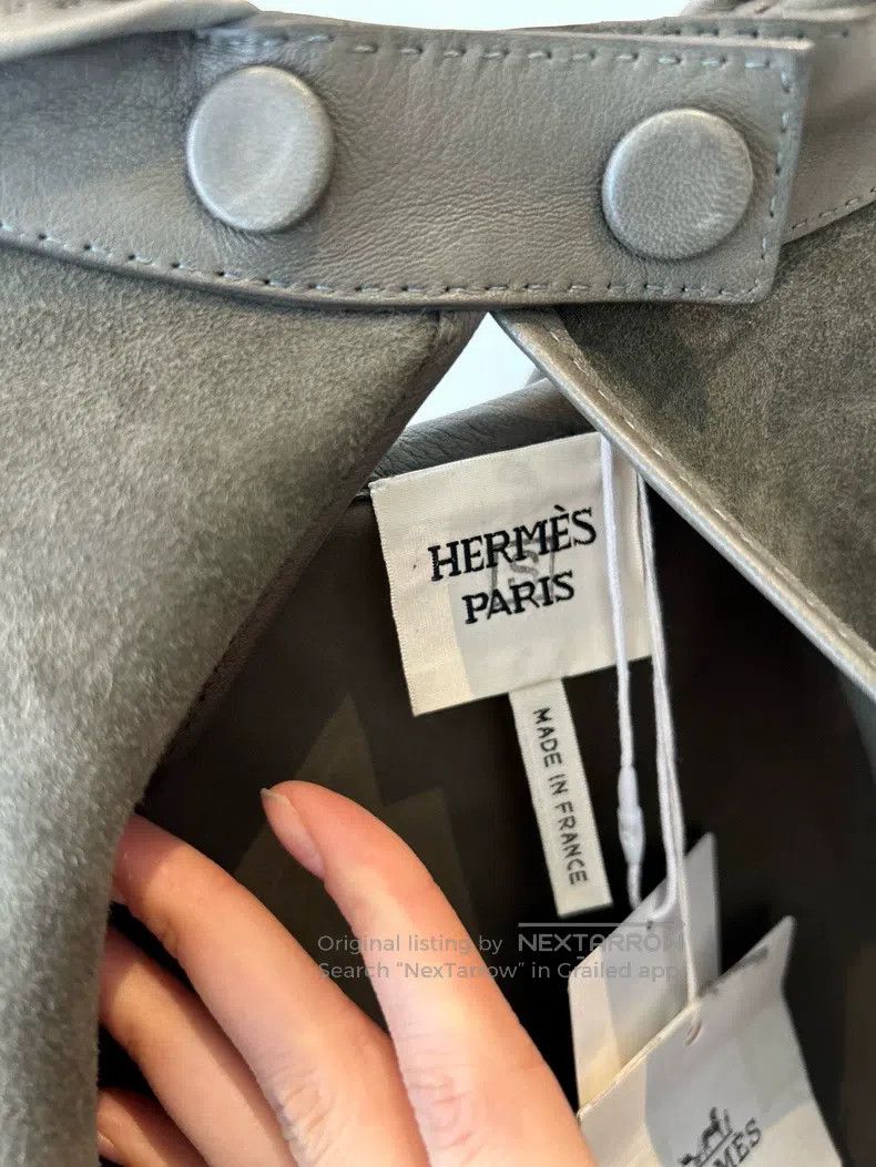 Hermes Hermes Mink Fur and Cashmere Blend Overcoat Size XXS / US 00 / IT 34 - 2 Thumbnail