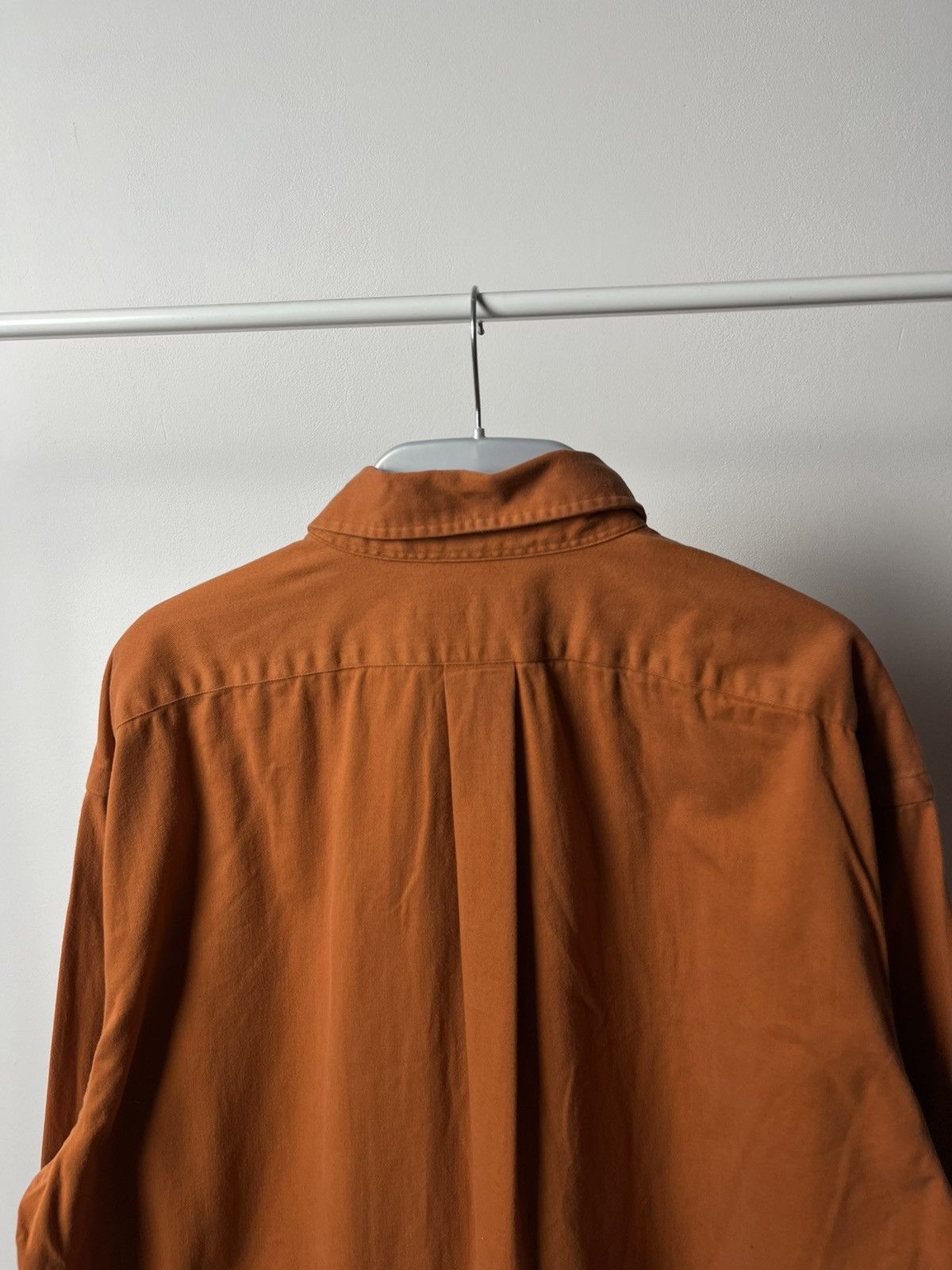Polo Ralph Lauren × Vintage Ralph Lauren Blake Button Down Shirt Orange Cotton Size L Size US L / EU 52-54 / 3 - 9 Thumbnail