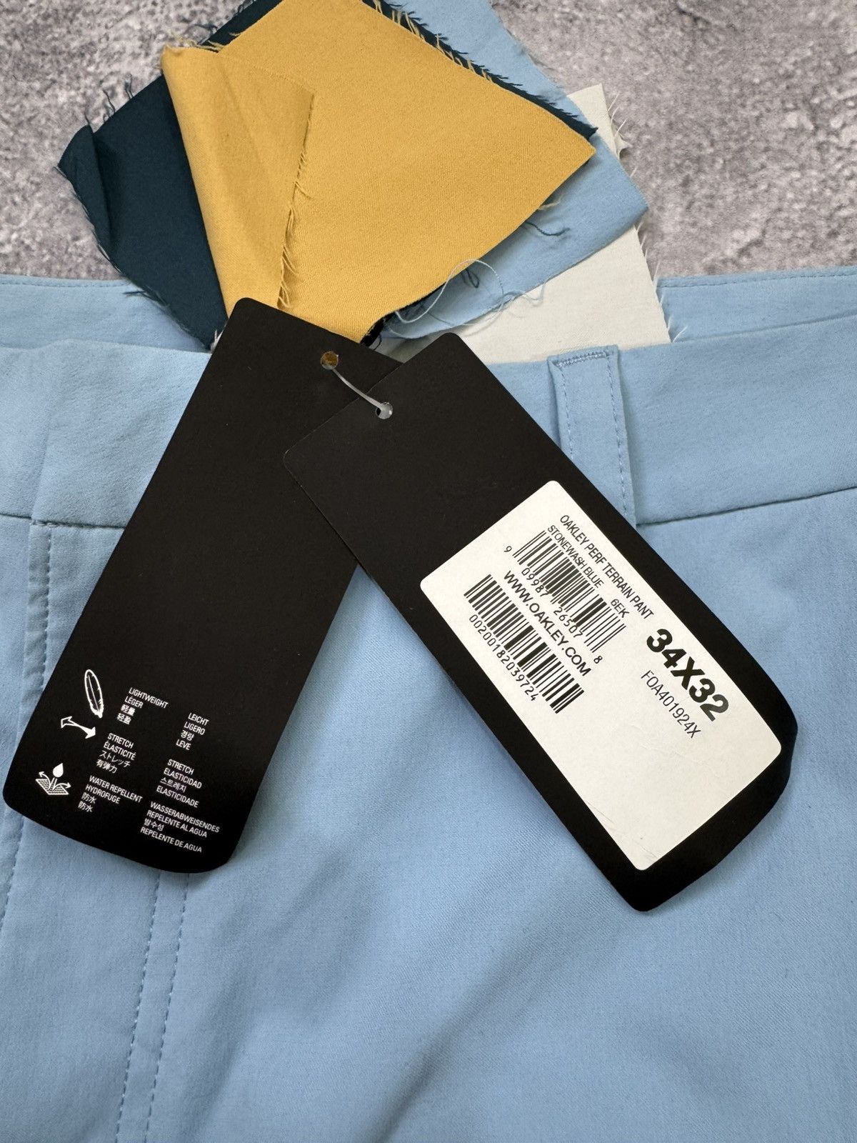 Oakley NEW Y2K Oakley Track Pants light blue Size US 34 / EU 50 - 7 Thumbnail