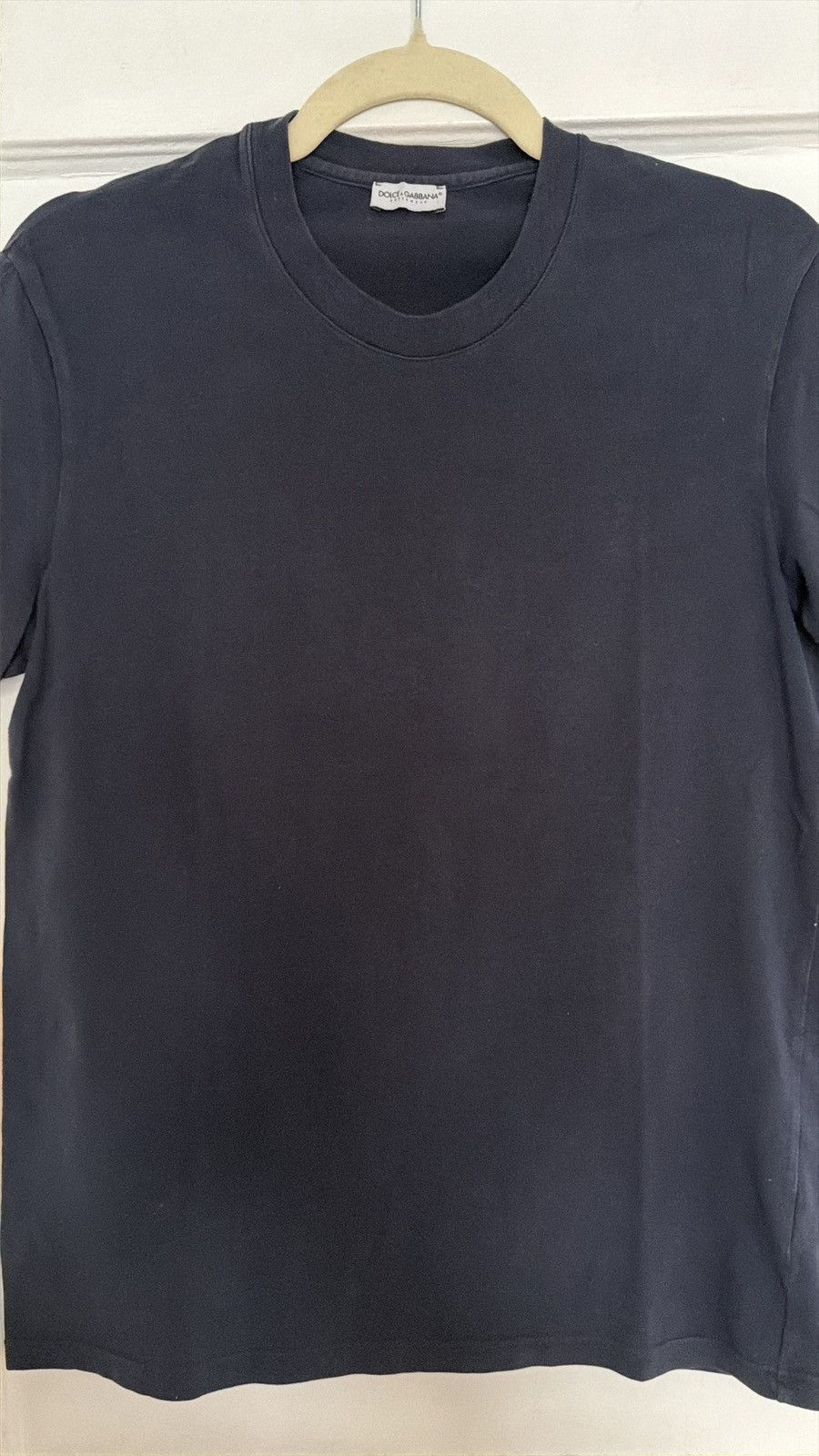 Dolce & Gabbana Dolce & Gabbana Men's Short Sleeve Navy T-Shirt XS Size US XS / EU 42 / 0 - 2 Thumbnail