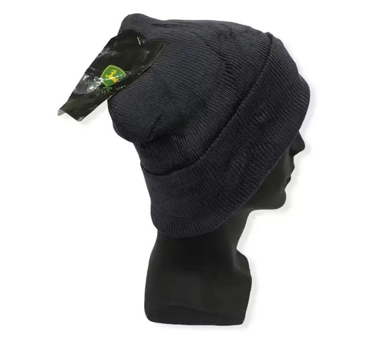 John Deere × Vintage Vintage John Deere Classic Logo beanie Hat Size ONE SIZE - 5 Thumbnail