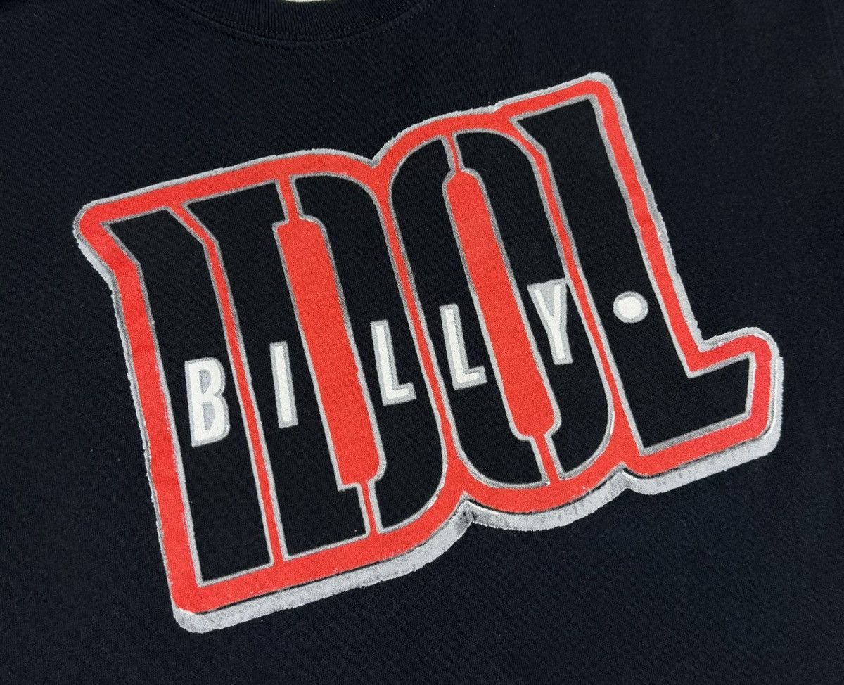 Band Tees Billy Idol 2010 Festival Band Music T-Shirt Double-Sided Size US M / EU 48-50 / 2 - 9 Thumbnail
