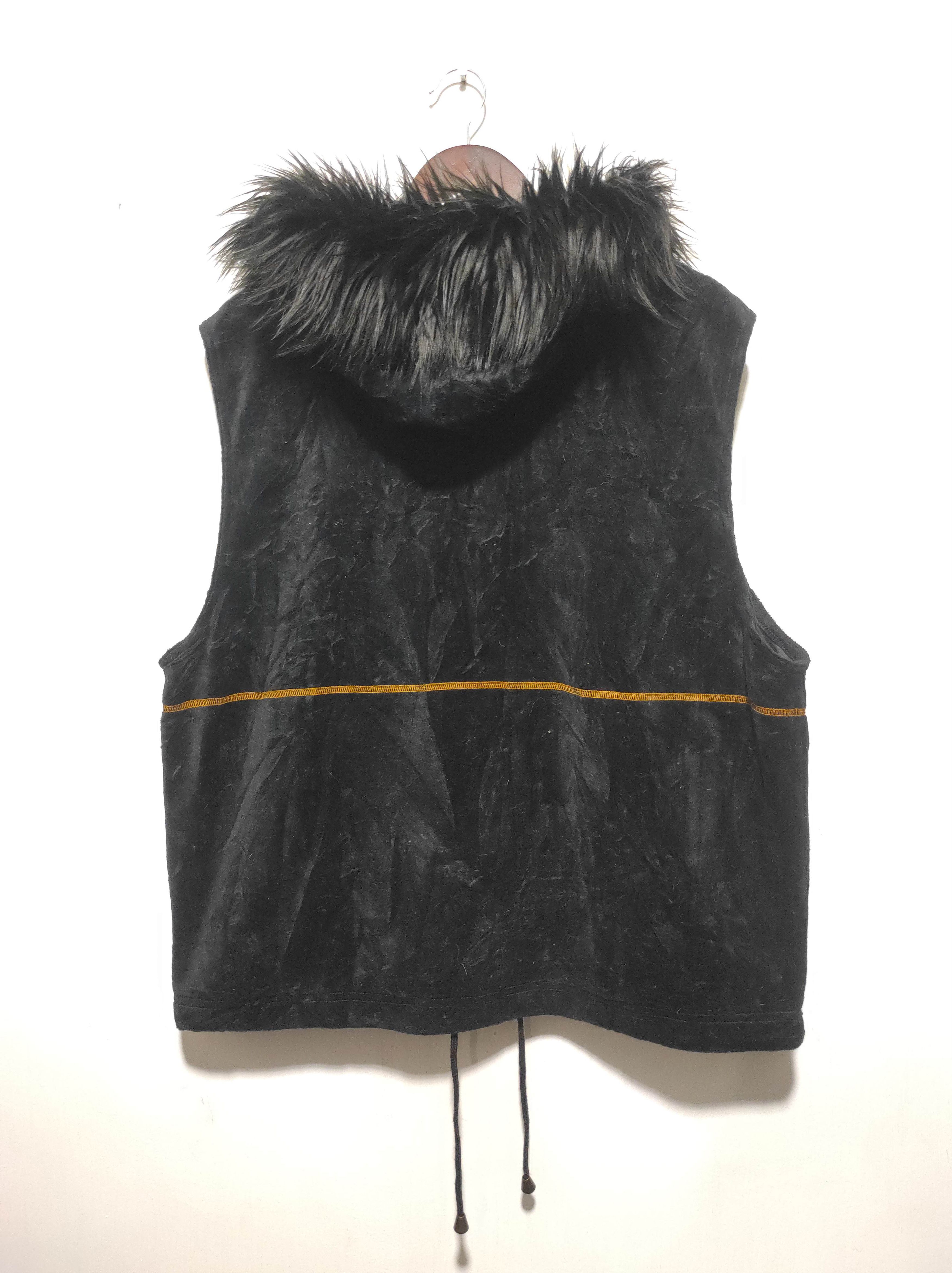 Hysteric Glamour King Dragon Velvet Zip Fur Hoodie Vest LGB style Size US L / EU 52-54 / 3 - 13 Thumbnail