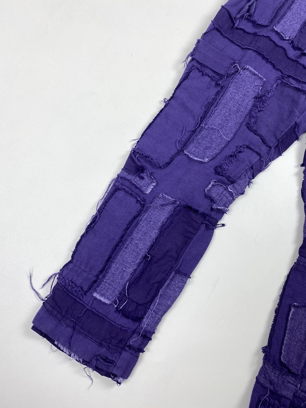 Haider Ackermann BNWT! Haider Ackermann ladies patchwork cropped pants Size 25" / US 0 / IT 36 - 6 Thumbnail