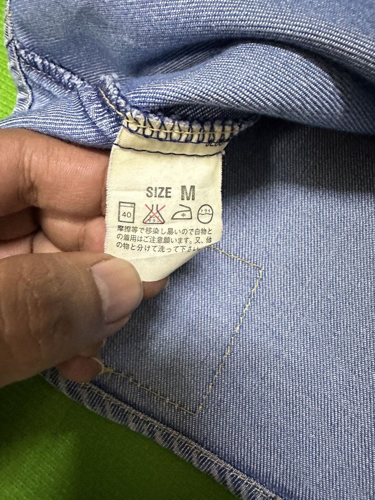 Levi's Vtg levis enginer denim shirt button down Size US M / EU 48-50 / 2 - 7 Thumbnail