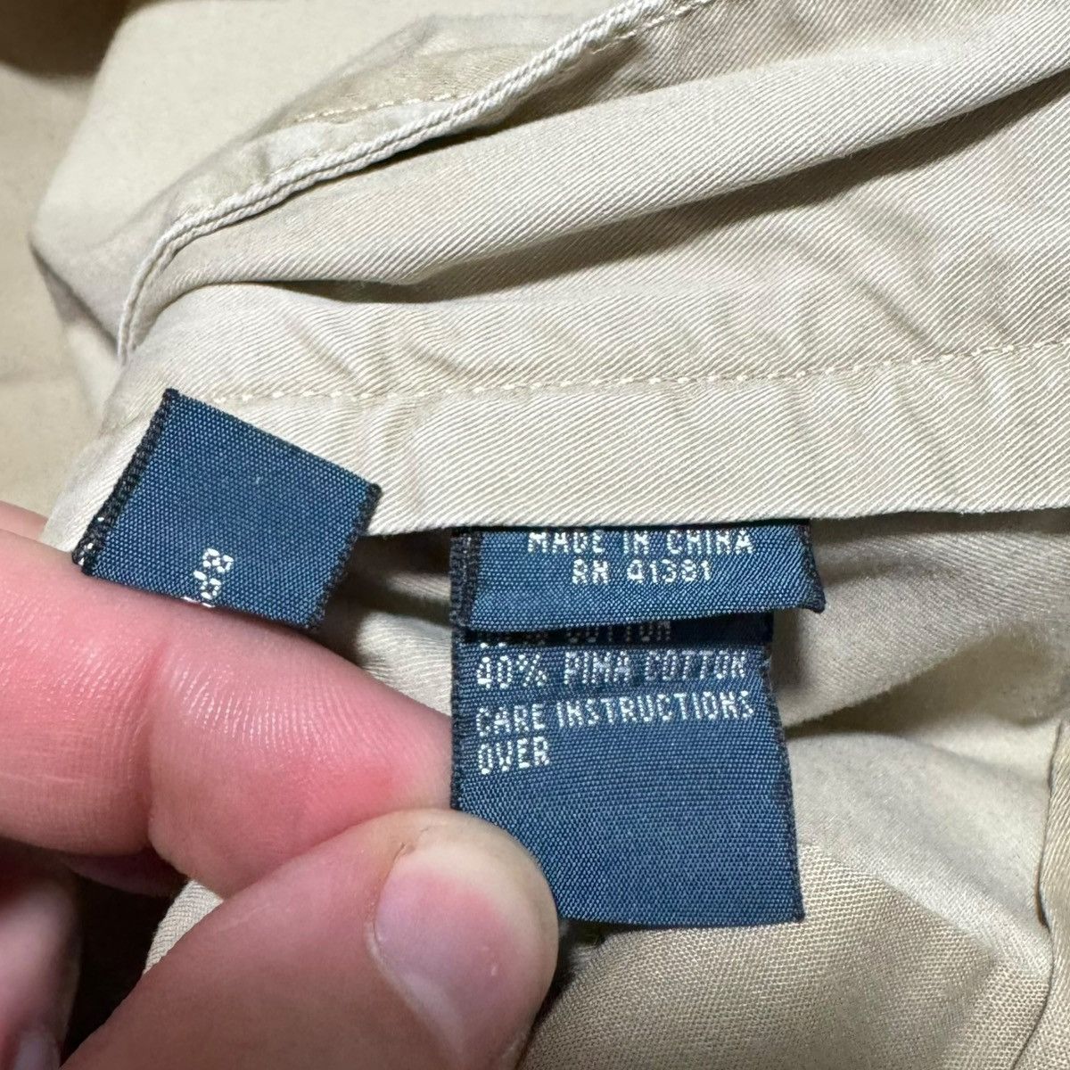 Polo Ralph Lauren × Vintage Vintage Polo Ralph Lauren Suffield Stained Pants Men’s 34x30 Size US 34 / EU 50 - 8 Thumbnail