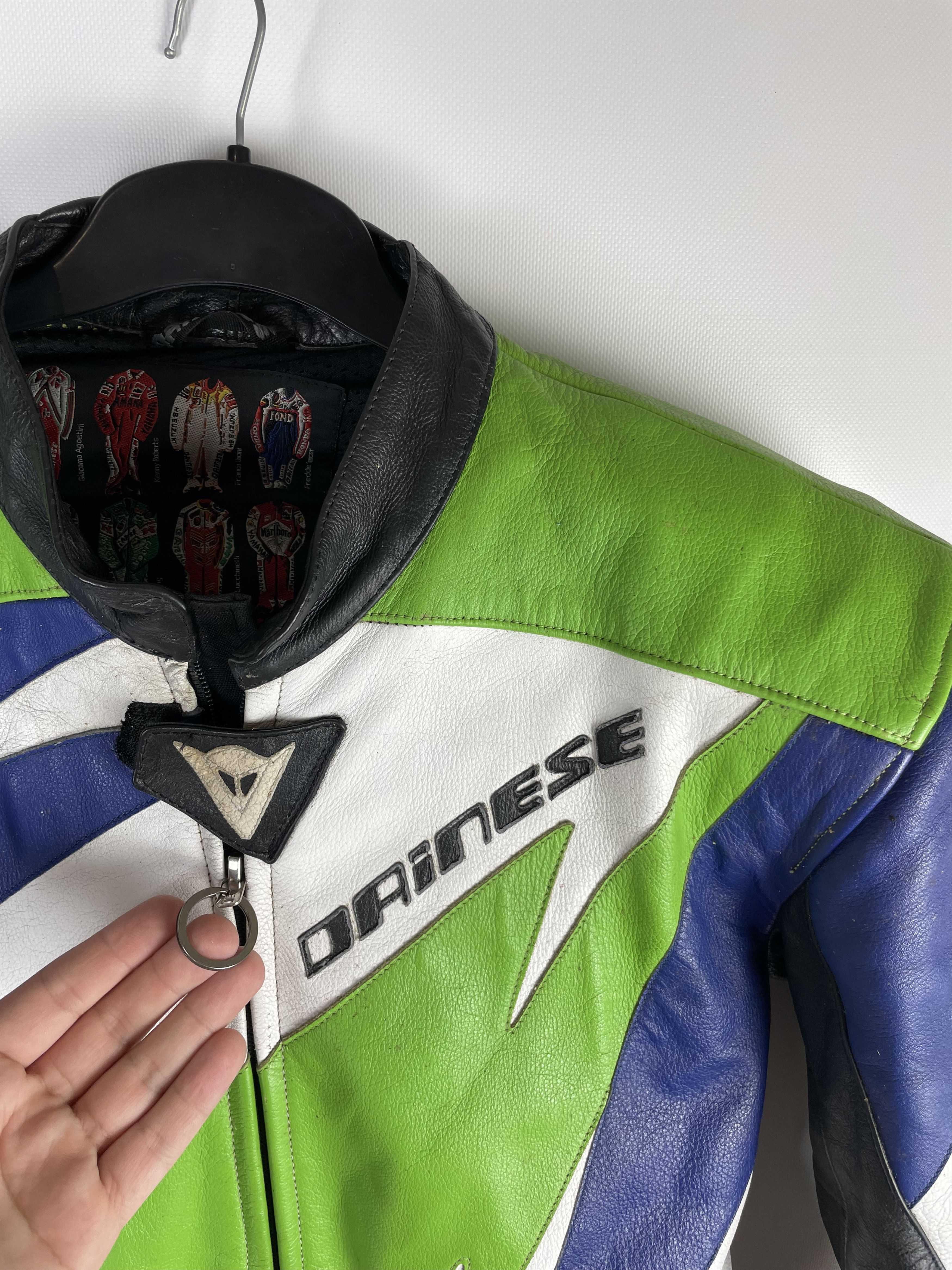 Dainese VINTAGE DAINESE LEATHER JACKET MOTO BIKE RACING Size US M / EU 48-50 / 2 - 5 Thumbnail