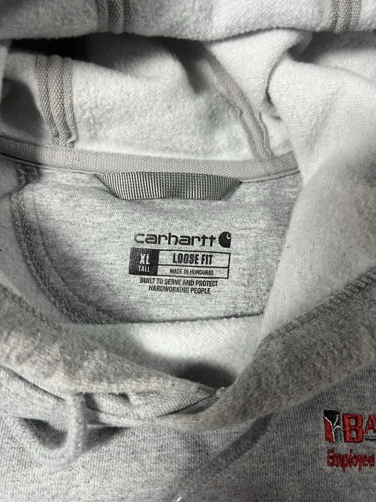 Carhartt Vintage Y2K Baggy Carhartt Workwear Hoodie Sweatshirt Size US XL / EU 56 / 4 - 5 Thumbnail