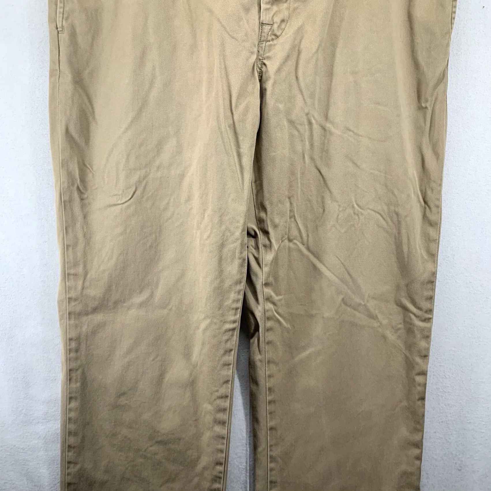 Polo Ralph Lauren Polo Ralph Lauren Bedford Chino Pants Classic Fit Cotton Twill Beige 35x31 Men's Regular Straight Front Pockets Button Zip Size US XS / EU 42 / 0 - 7 Thumbnail