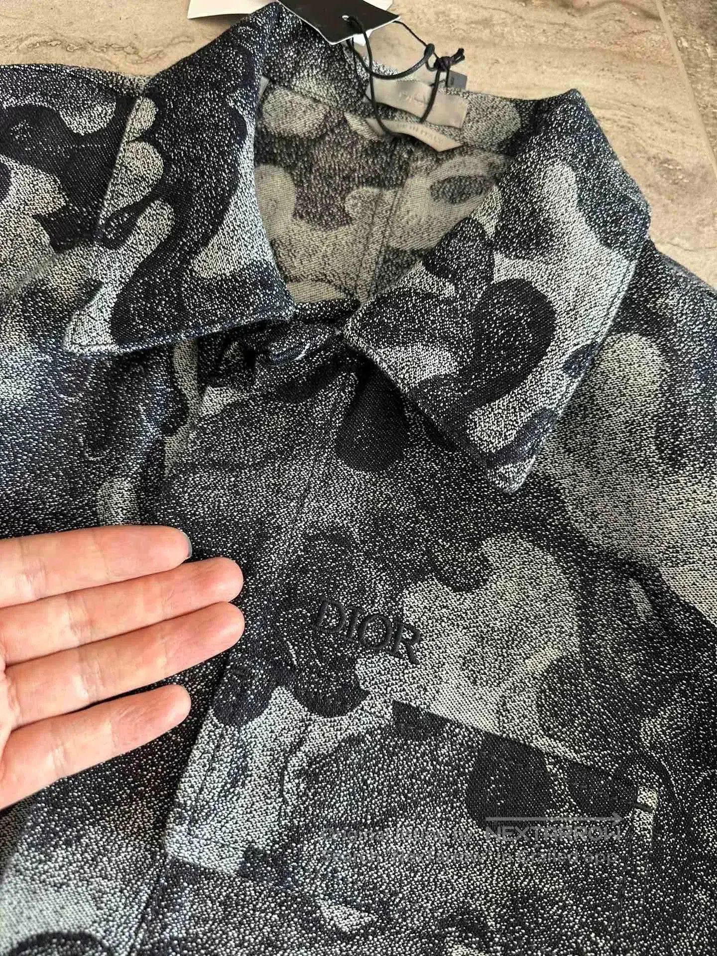 Peter Do Dior x Peter Doig Camouflage Denim Jacket. Size US XS / EU 42 / 0 - 5 Thumbnail