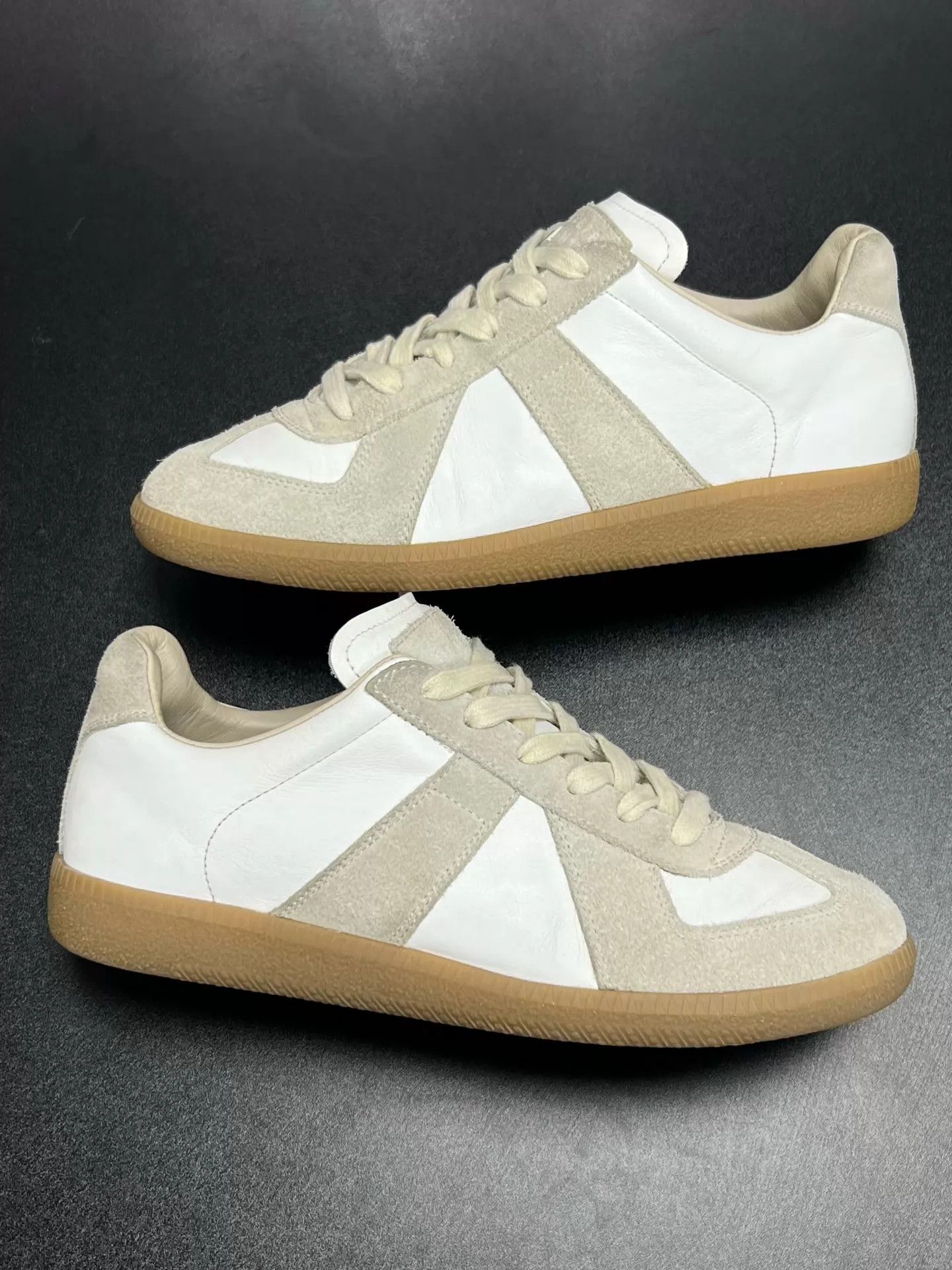 Maison Margiela Maison Margiela Replica Low Top Gray/White 36 Like New Size US 5.5 / IT 35.5 - 5 Thumbnail
