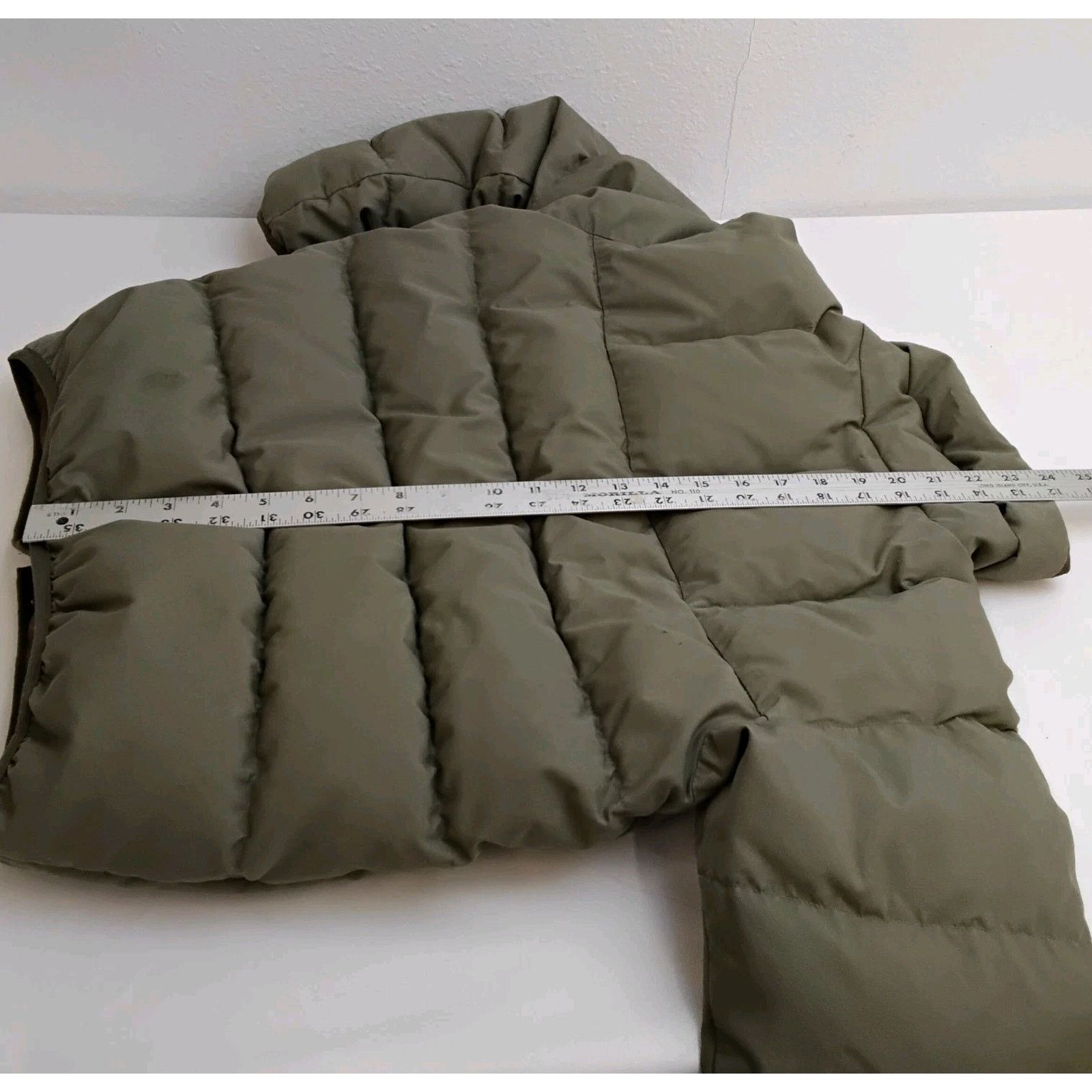 Patagonia Patagonia Down Puffer Jacket Men XXS Army Green Cotton Shell Size US XXS / EU 40 - 16 Thumbnail