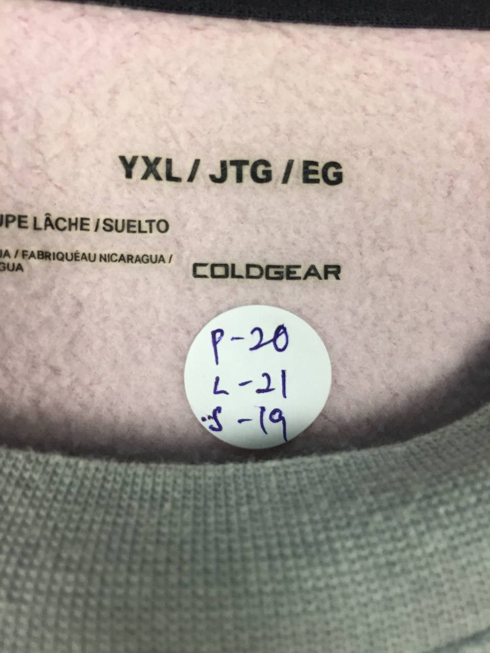 Under Armour × Vintage Under Armour Cold Gear Big Logo Sweatshirt Size US XL / EU 56 / 4 - 10 Thumbnail