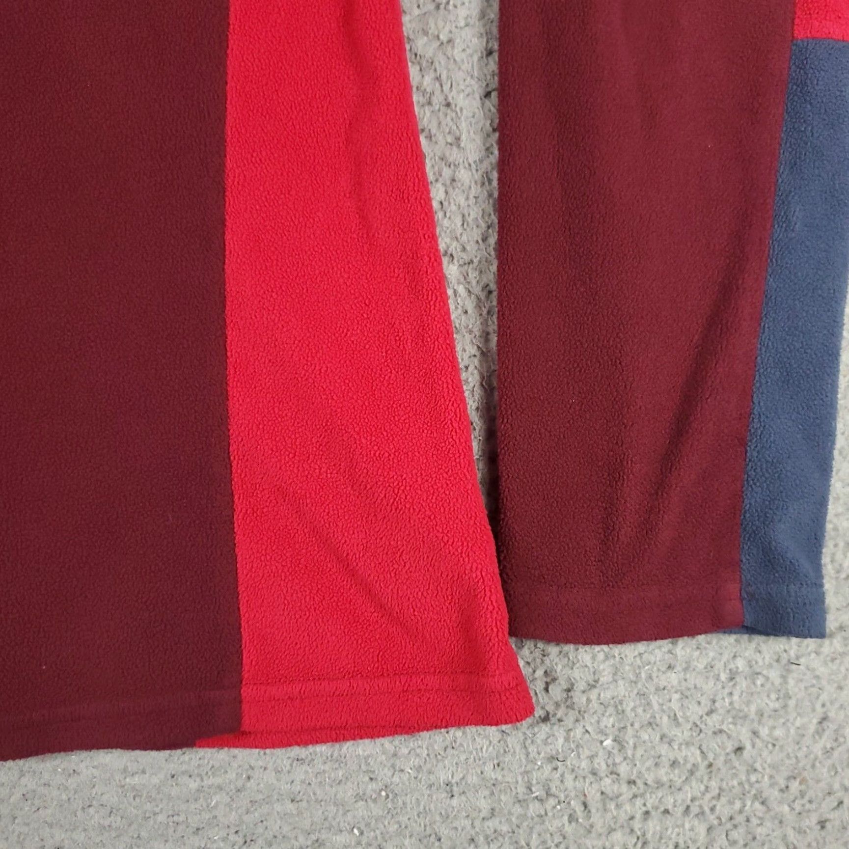 Vintage Columbia Sweater Womens XL Red Fleece 1/4 Zip Pullover Long Sleeve Size XL / US 12-14 / IT 48-50 - 4 Thumbnail