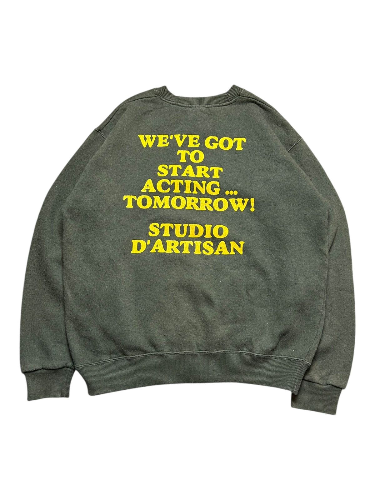 Studio D'Artisan Studio d'Artisan Crewneck Sweatshirt Big Logo Flying Pig Size US S / EU 44-46 / 1 - 3 Thumbnail