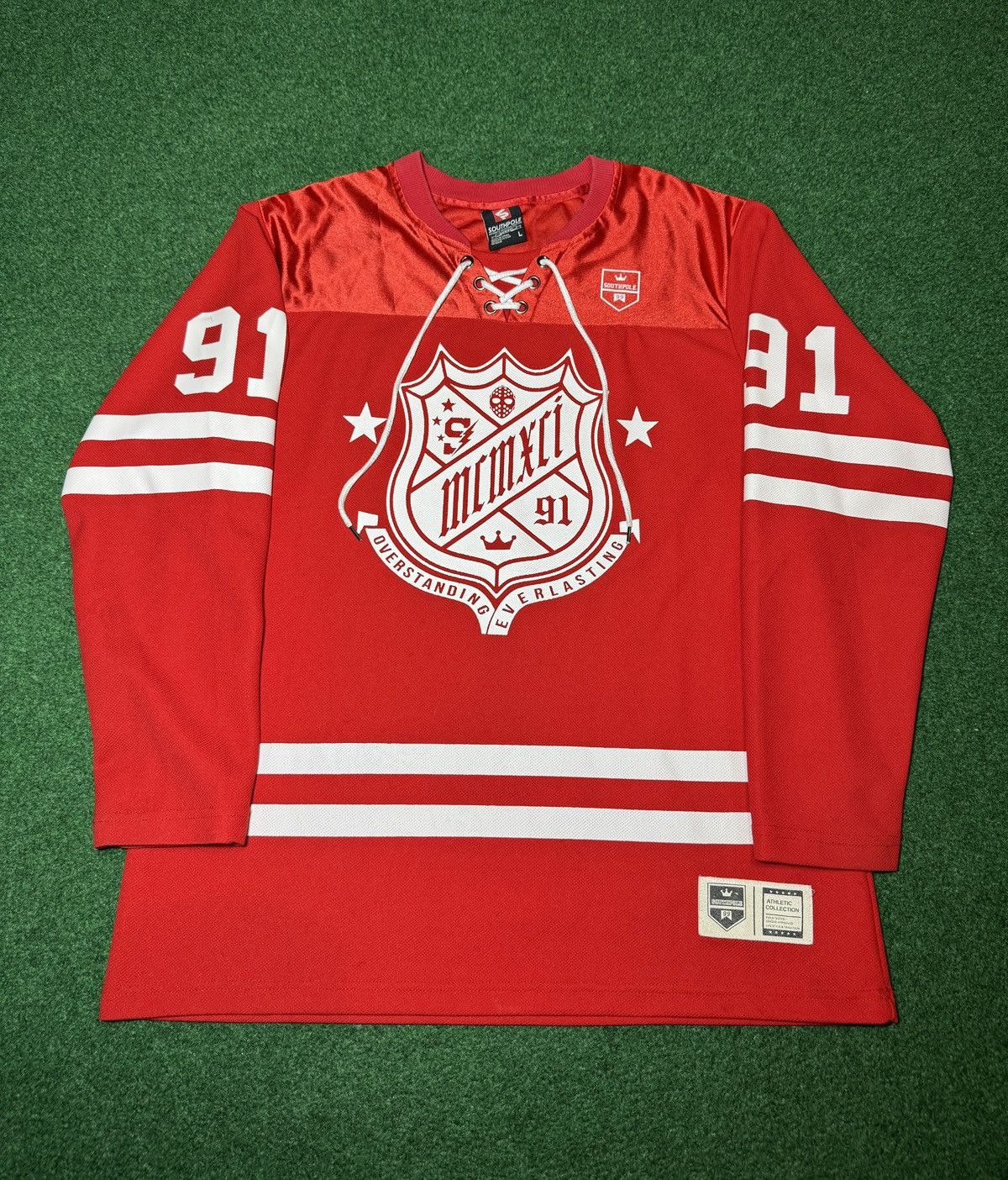 Southpole LSouthpole Jersey Hockey MCMXCI Grunge Skater Urban Hip Hop Size US L / EU 52-54 / 3 - 1 Thumbnail