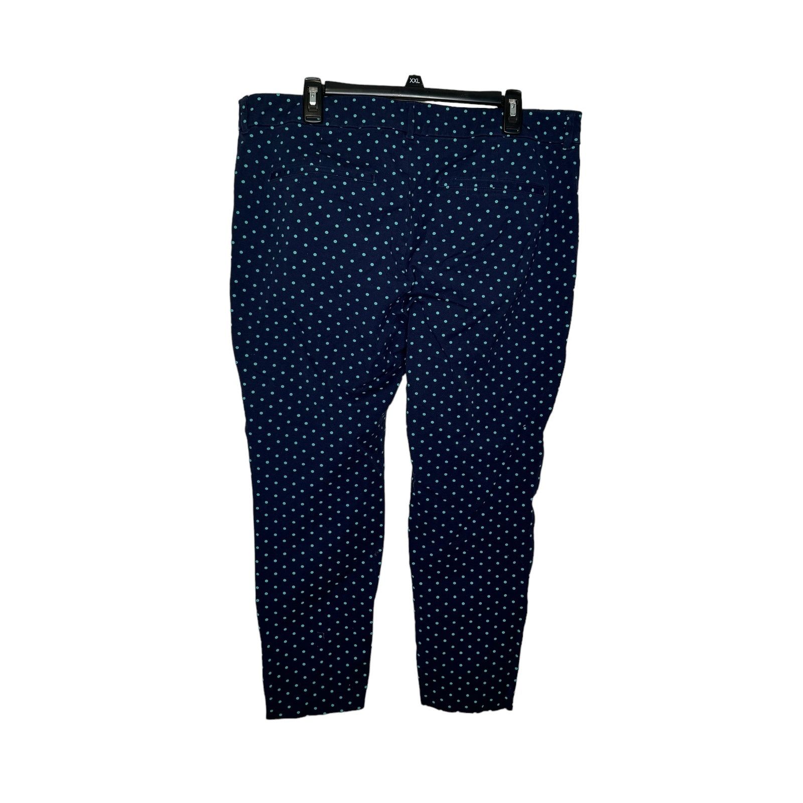 Old Navy Old Navy Women's Pants Pixie Ankle Stretch Polka Dots 18 Size 40" / US 18 - 6 Thumbnail