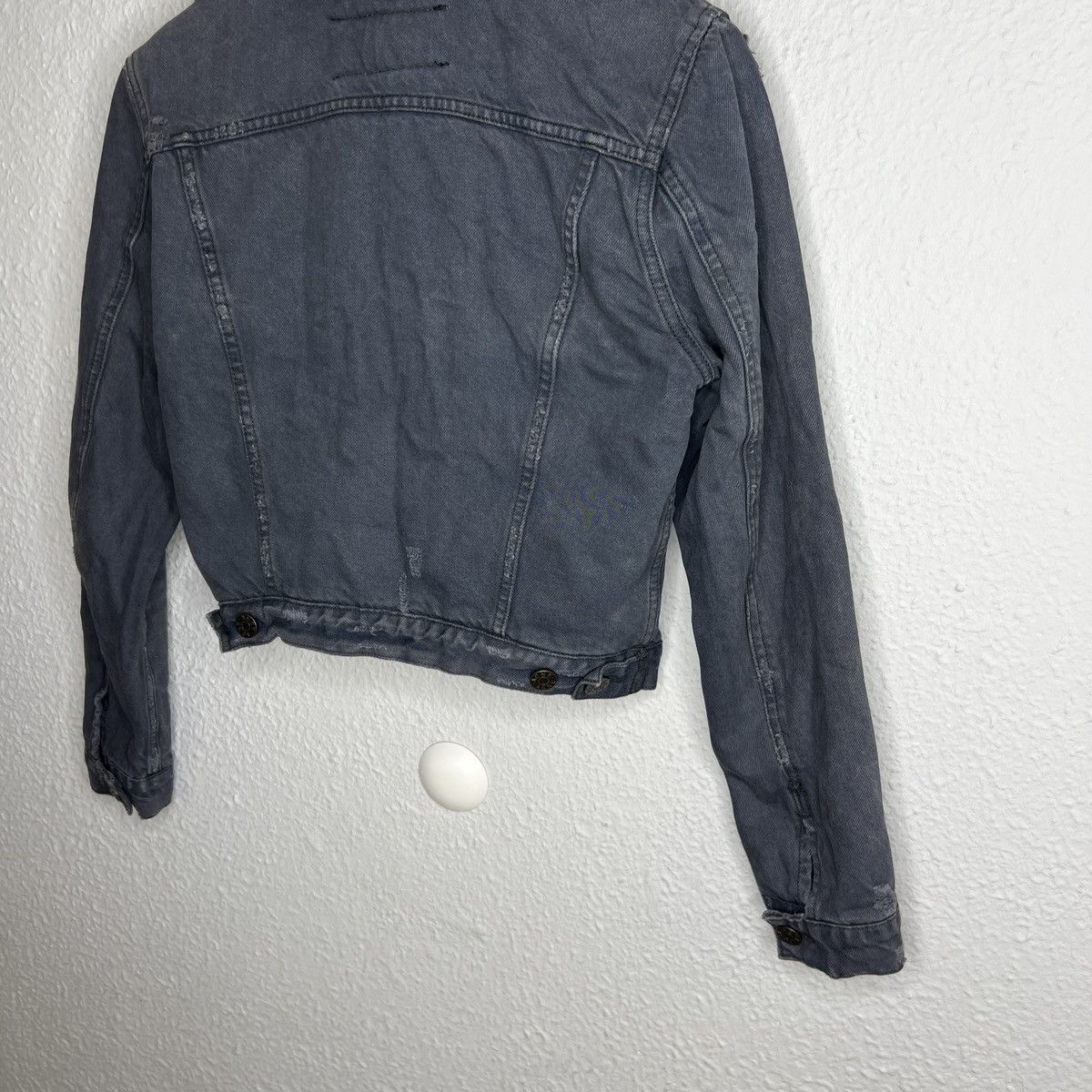 Acne Studios × Designer Acne Studios Denim Sherpa Jacket Navy If Six Was Nine Style Size S / US 4 / IT 40 - 10 Thumbnail